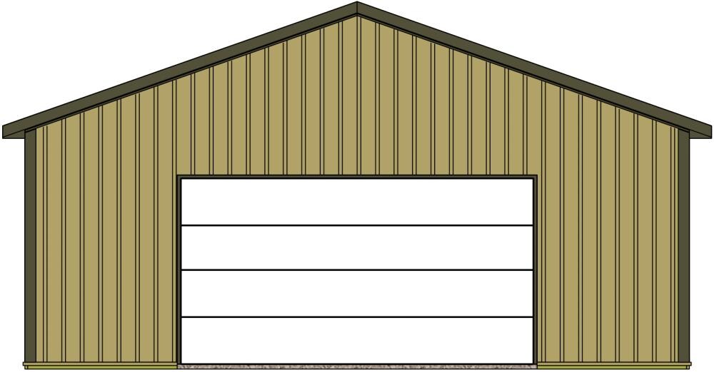 MASTER Building Components BKL30481055 Pole-Barn-Kits - View #3