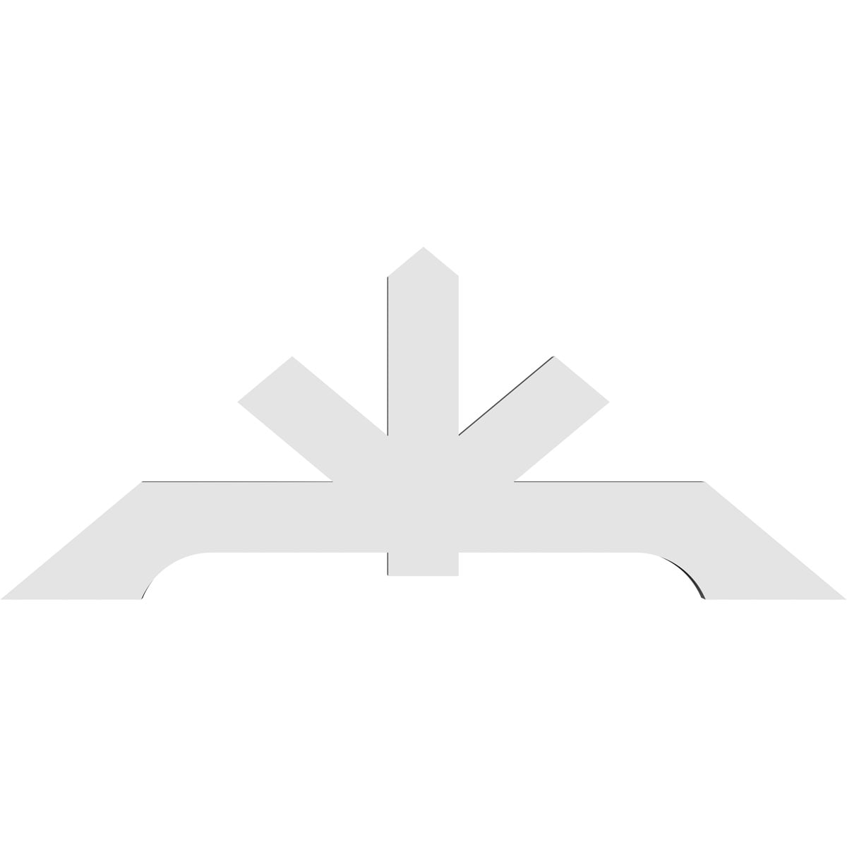Ekena Millwork GBP048X20X0204VAN00 Exterior-Brackets-Braces - View #4