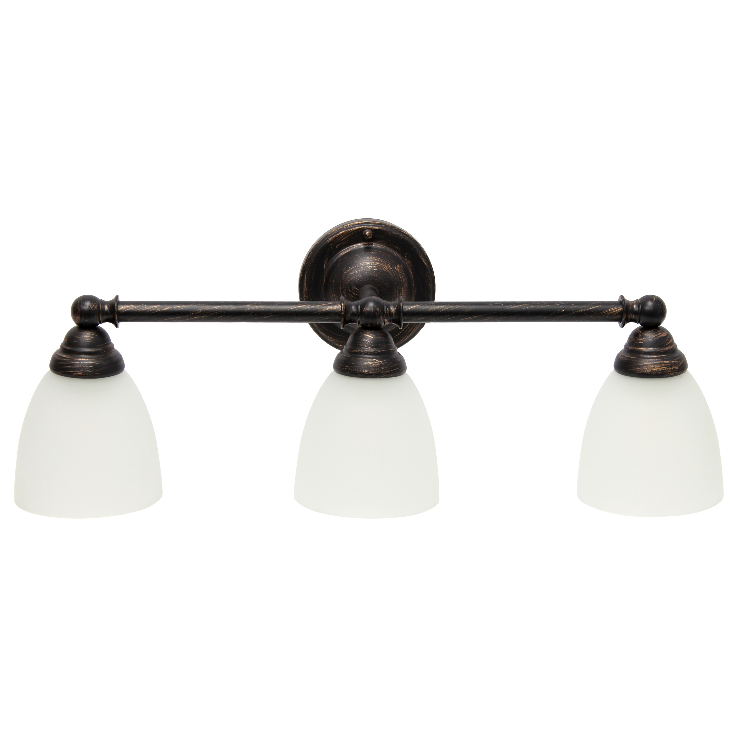 Lalia Home LHV-1005-OR Essentix 7-in 3 -Light Multiple finishes Multiple colors Traditional Vanity light