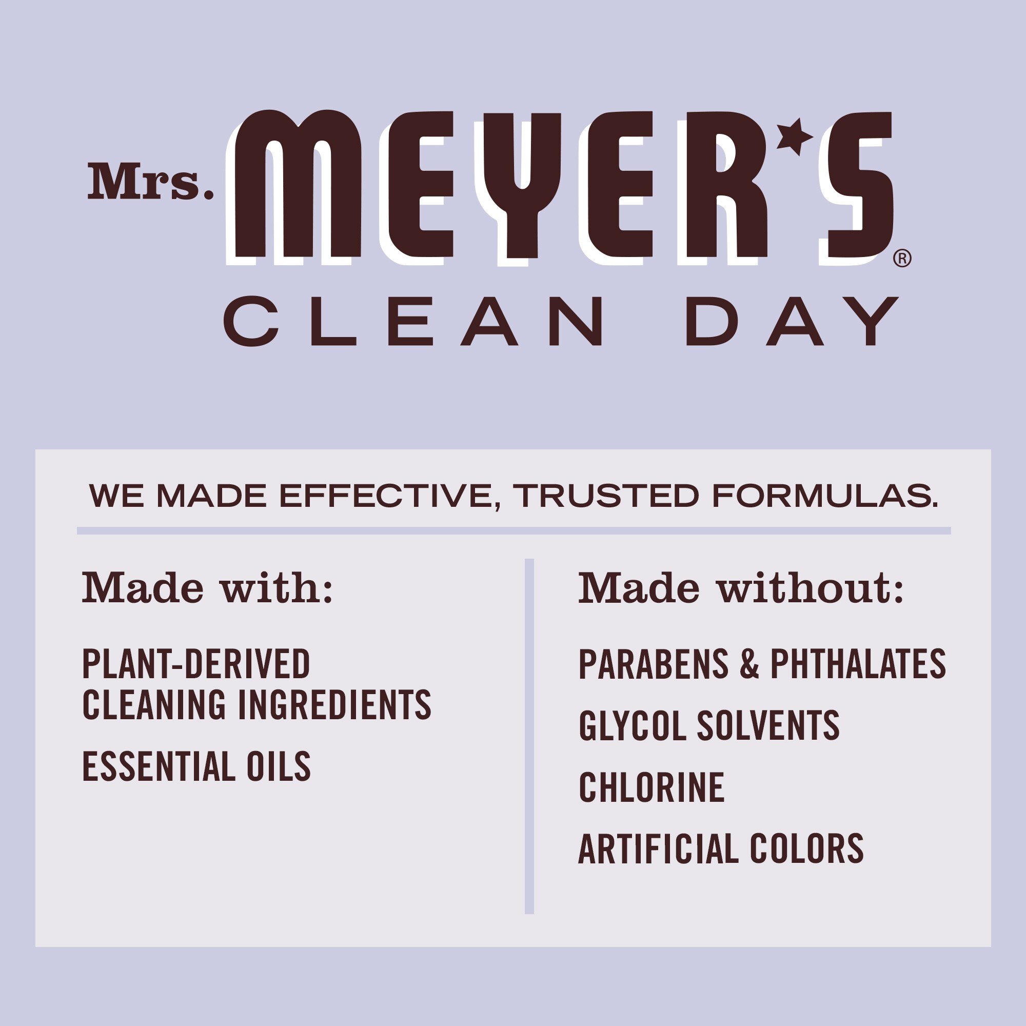 MRS MEYERS CLEAN DAY 663010 All-Purpose-Cleaners - View #4