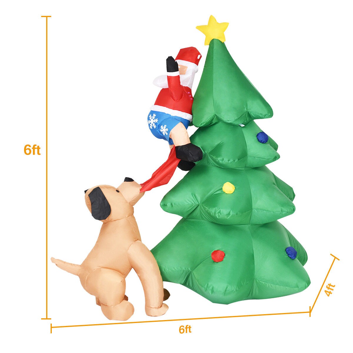 Costway CSHY002991 Christmas-Inflatables - View #4