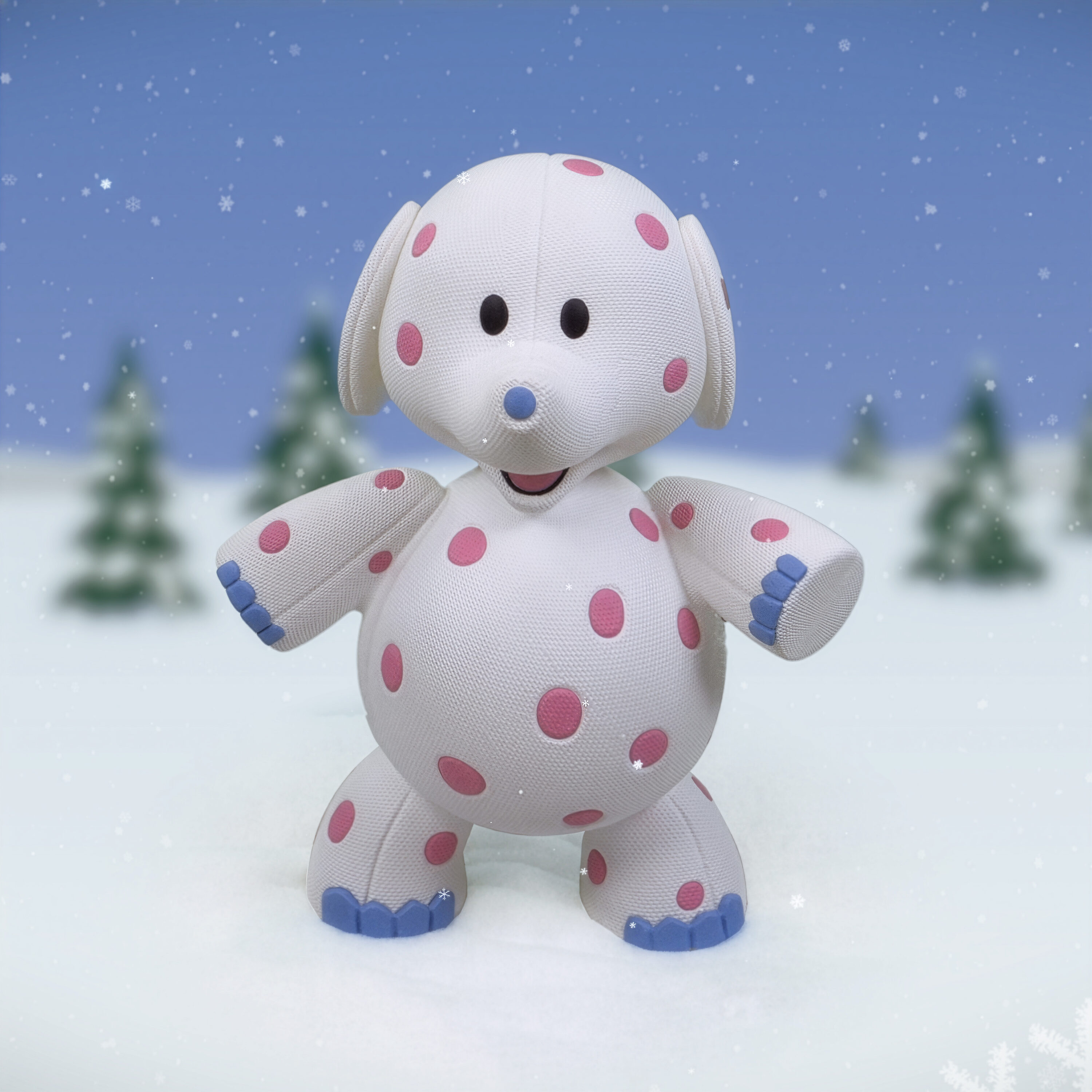 Rudolph the Red-Nosed Reindeer 23.23-In Misfit Spotted Elephant