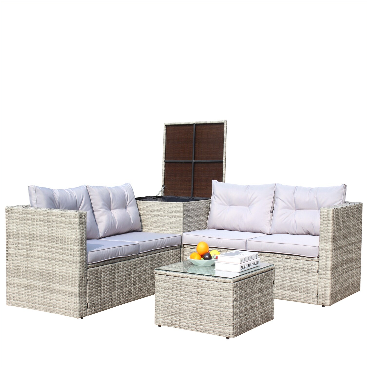 Naturefalls MOBY419DDWG3 Patio-Conversation-Sets - View #2