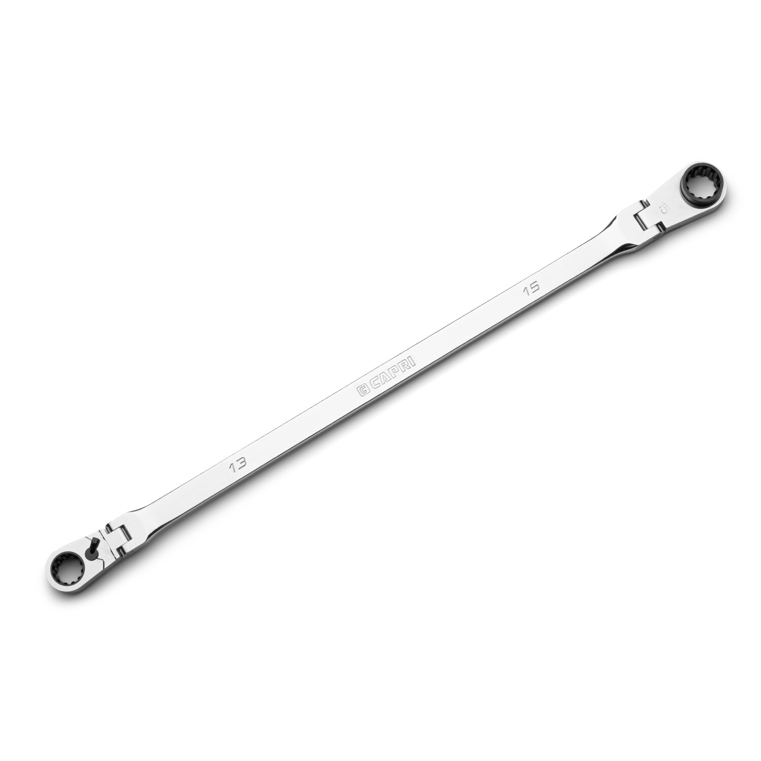 Capri Tools 13mm x 15mm Metric Flexible Head Ratchet Wrench #CP11890-1315