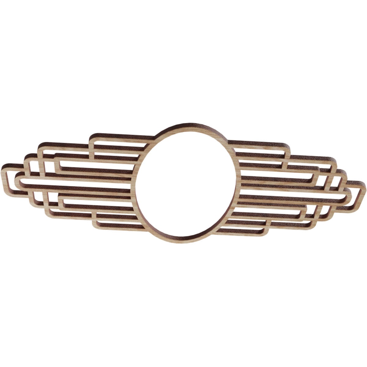 Ekena Millwork CMWP16X08X0375EBRO Ceiling-Medallions - View #2