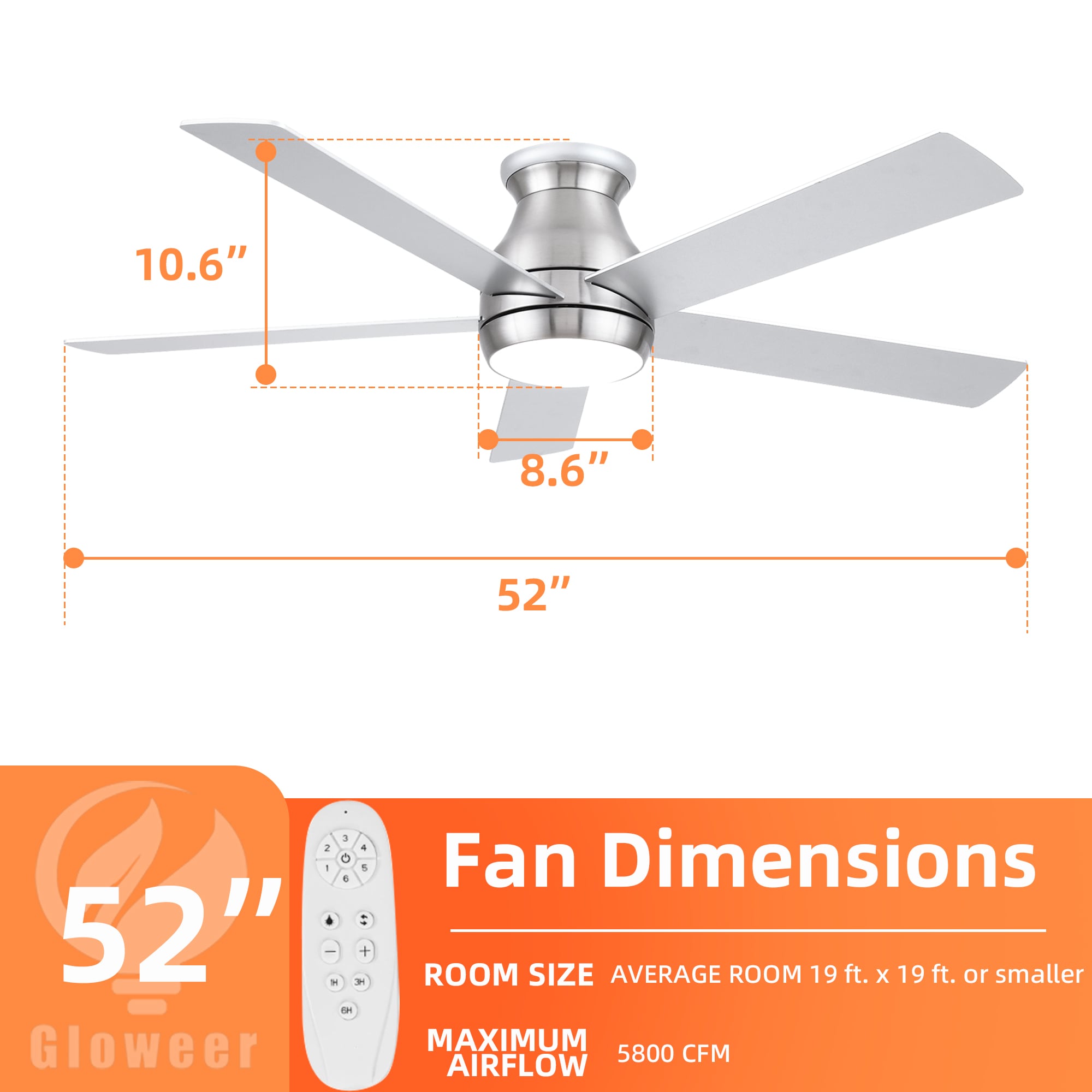 ToolCat NGG39-37-MT Ceiling-Fans - View #3
