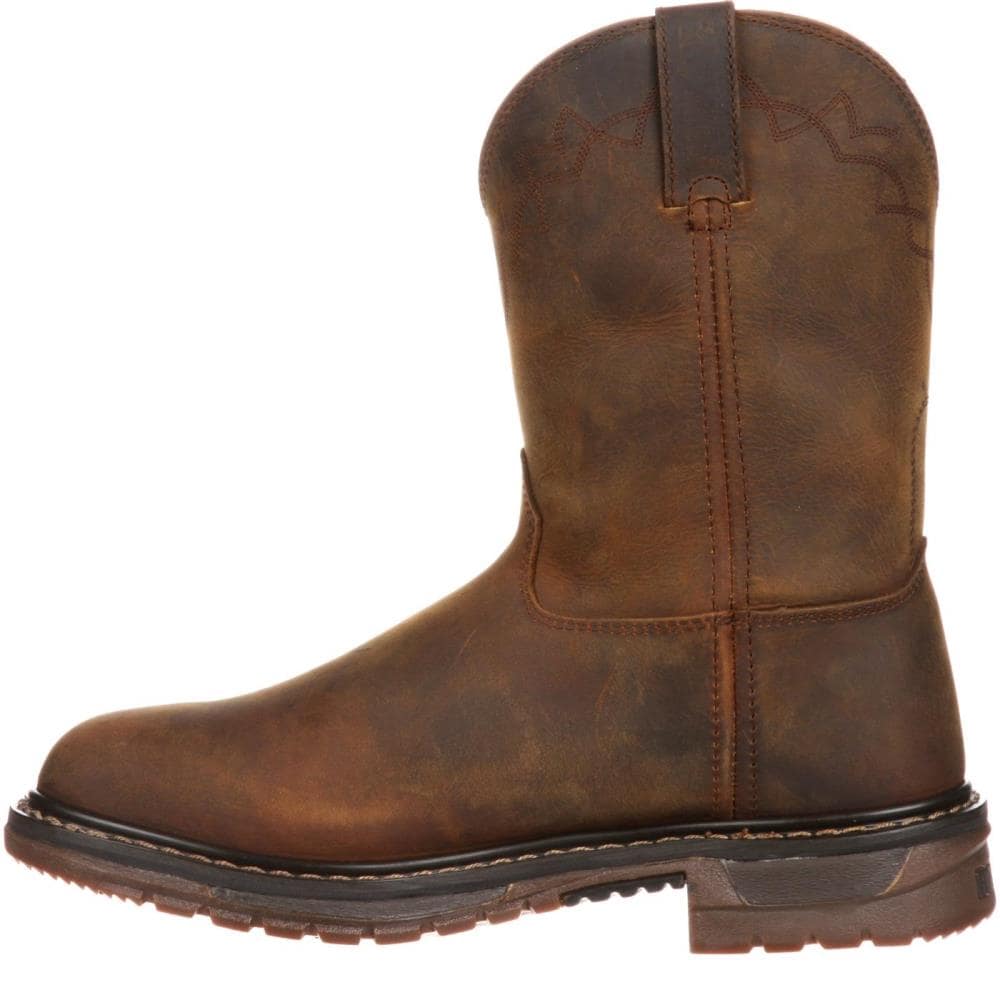 Rocky Men's Trail Brown Waterproof Boots Size: 15 Wide in the Footwear ...