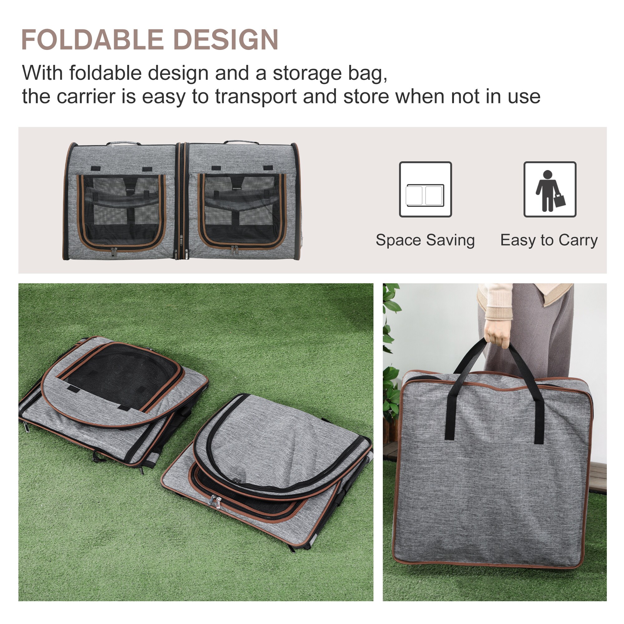 PawHut D00-080V02 Pet-Carriers - View #7