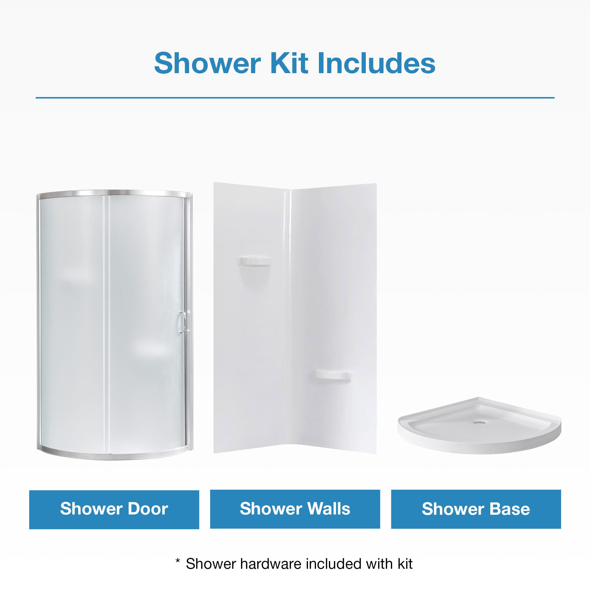 OVE Decors 15SKA-BREF36-SAT Alcove-Shower-Kit - View #3