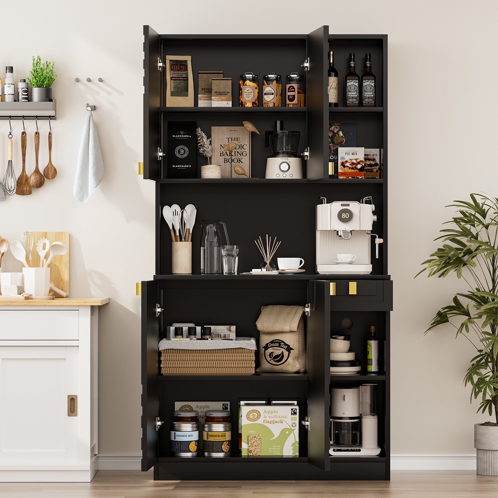 Pocassy GREATANTS-SNBS029BK Dining-Kitchen-Storarge - View #8