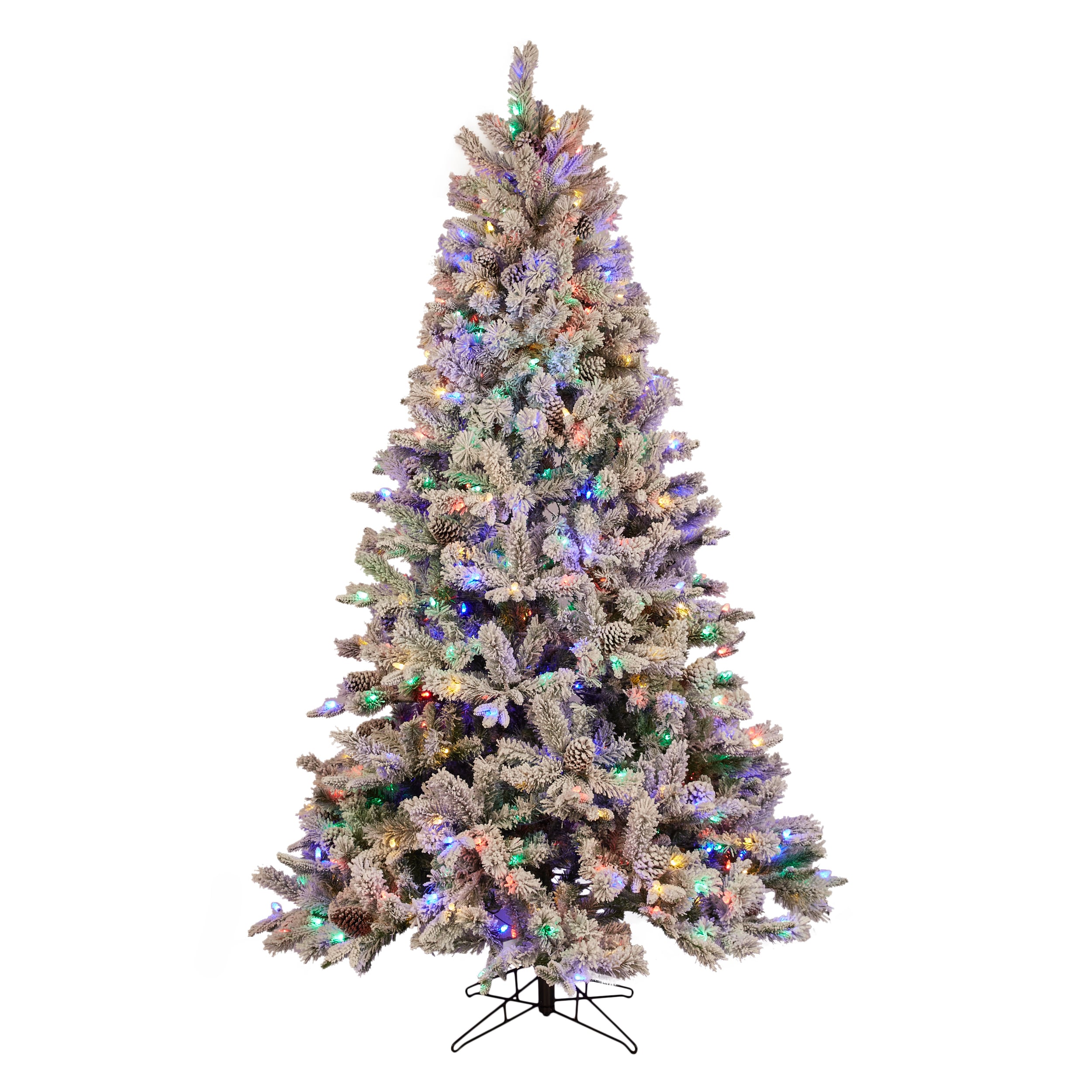 Premier Decorations NEW Pre-Lit Iridescent 2ft Christmas Tree 