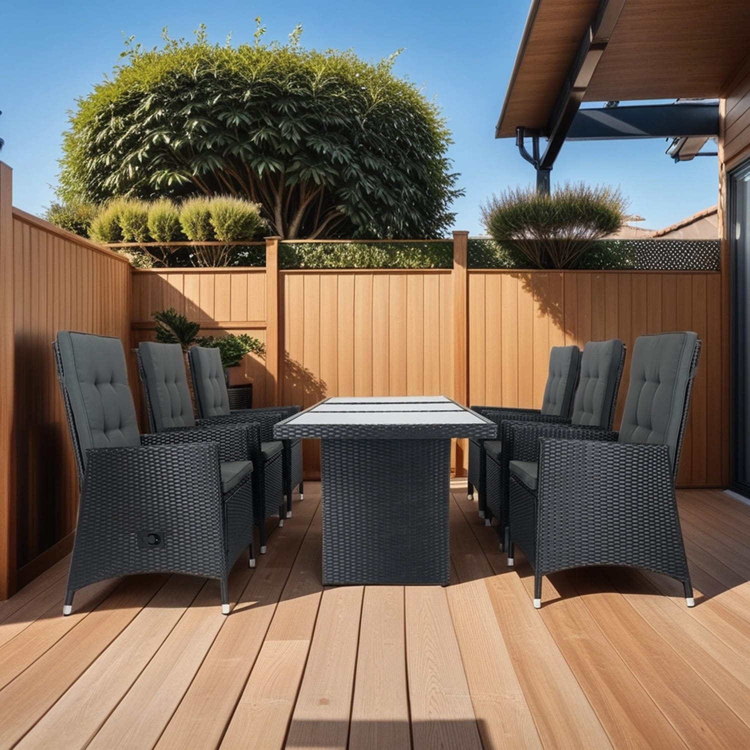 SINOFURN SYA710035GY Patio-Dining-Sets - View #3