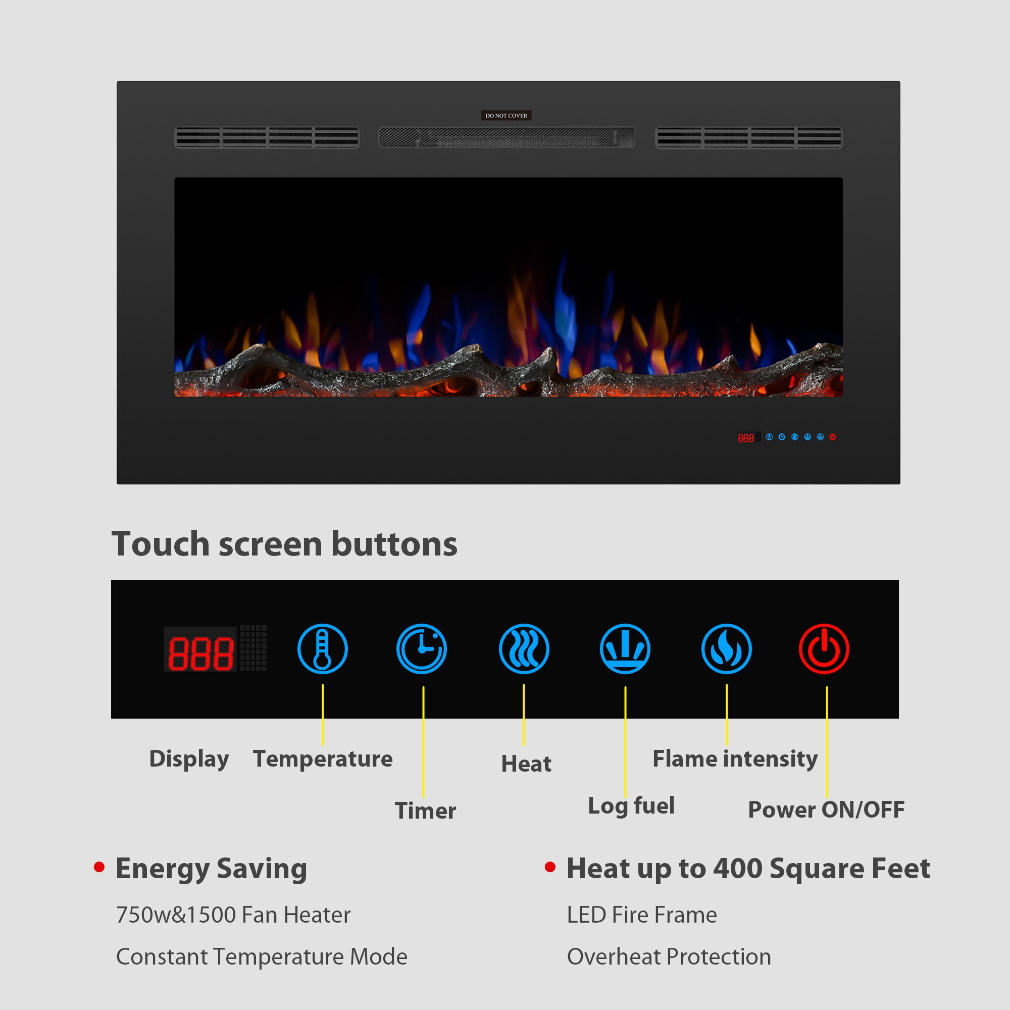 CASAINC TR-83242IN Electric-Fireplaces - View #11