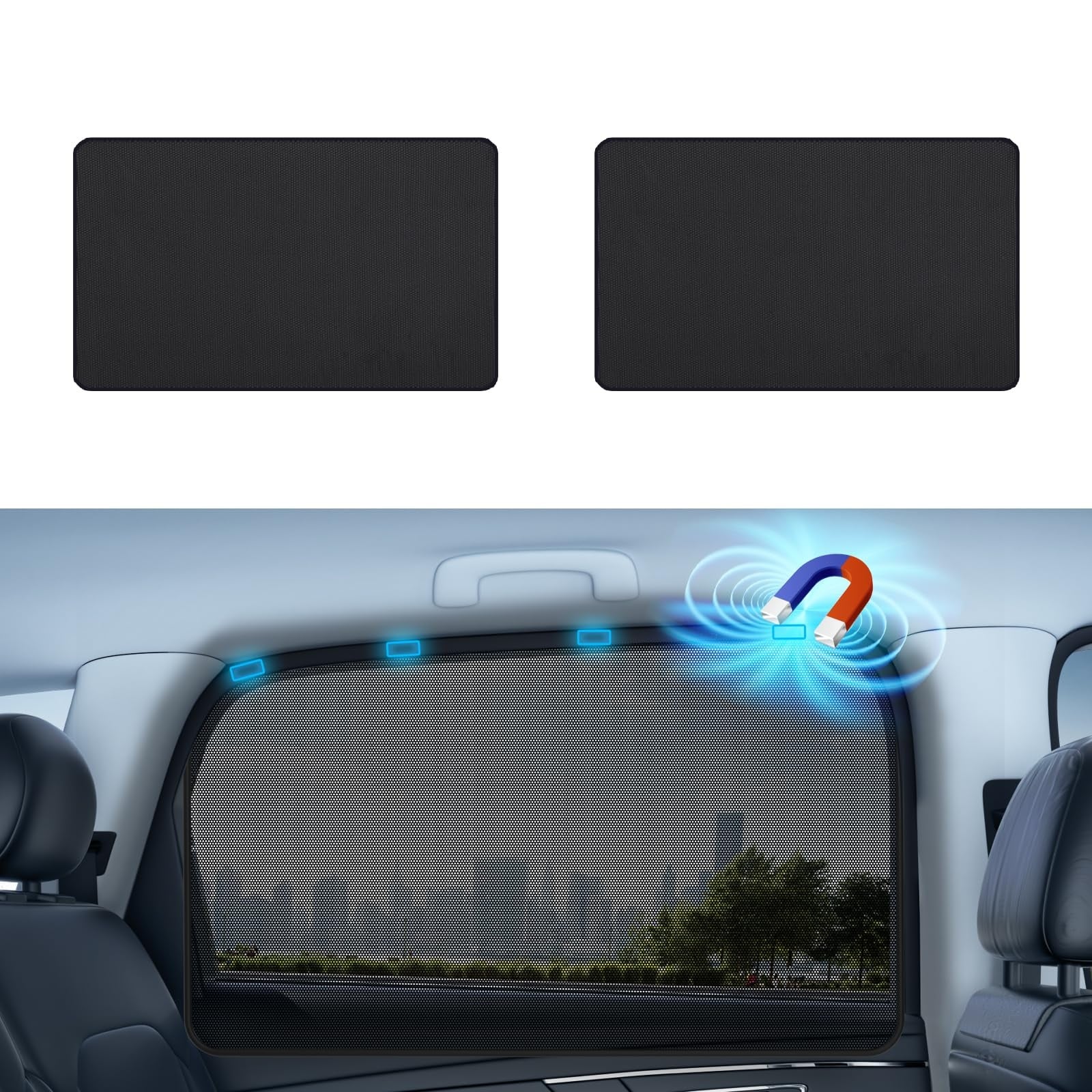 Aoibox LABPLWAO Windshield-Shades - View #2