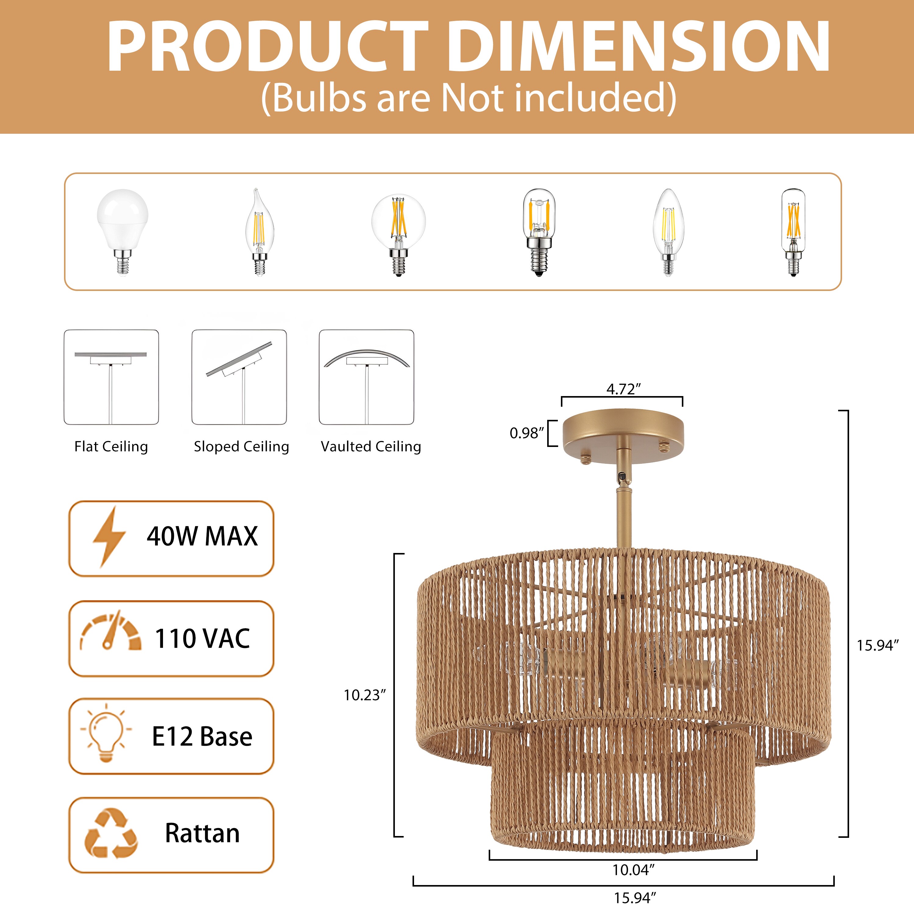 GoYeel ZC049YL04 flushmounts - View #4