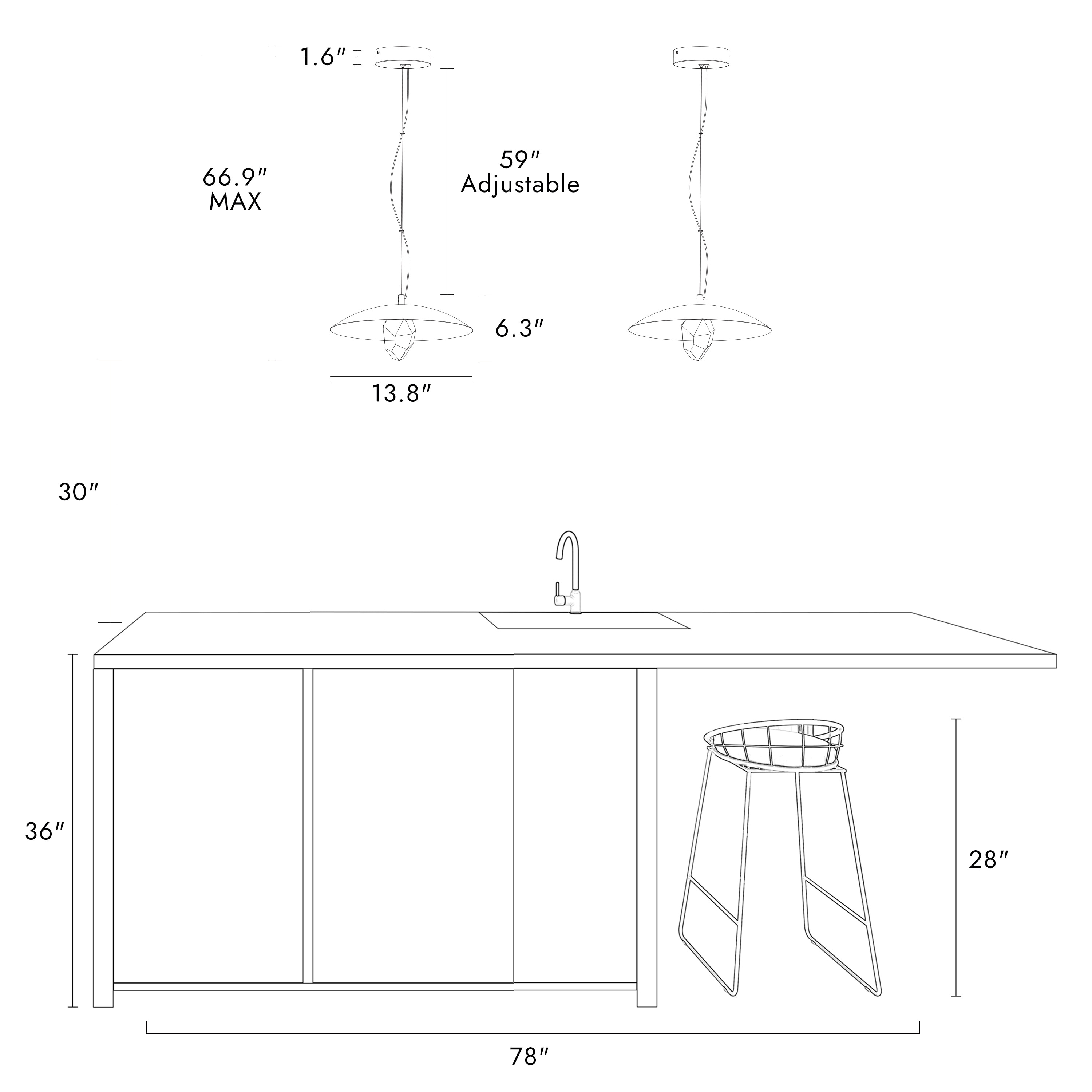 LNC HA05138 Pendant-Lights - View #13
