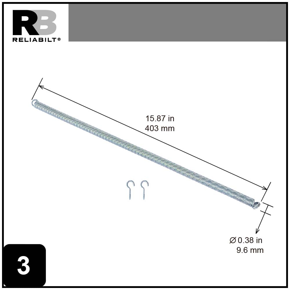 RELIABILT 40037ZCBLG Screen-Storm-Door-Hinges - View #4