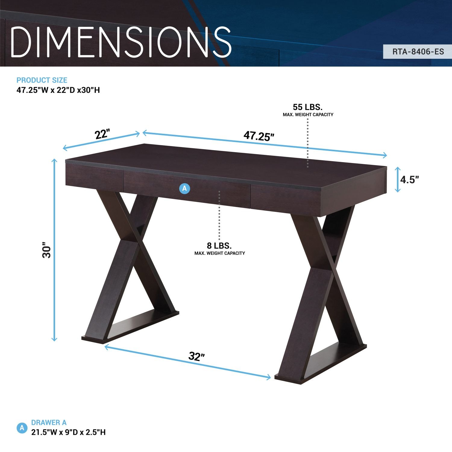 JASMODER RTA-8406-ES desks - View #7