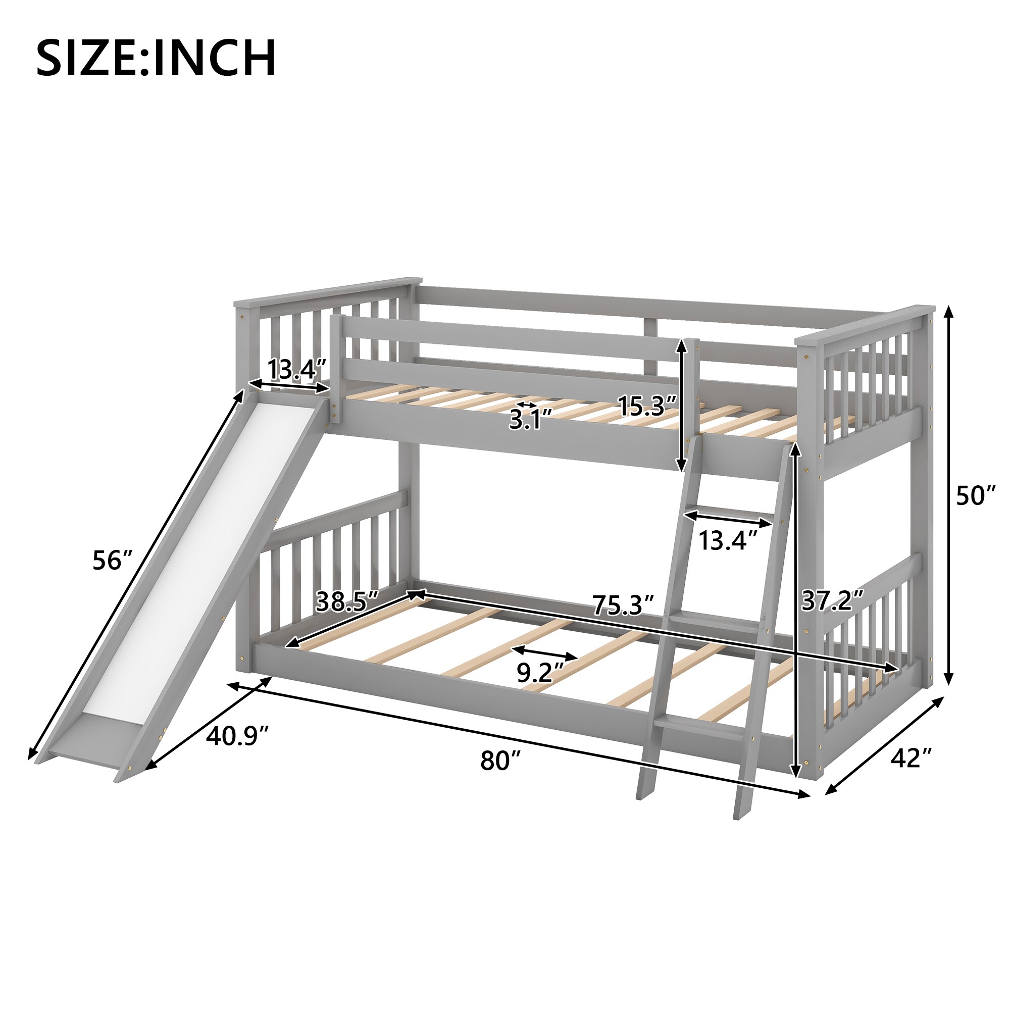 Qualler BEW000409E Bunk-Beds - View #9
