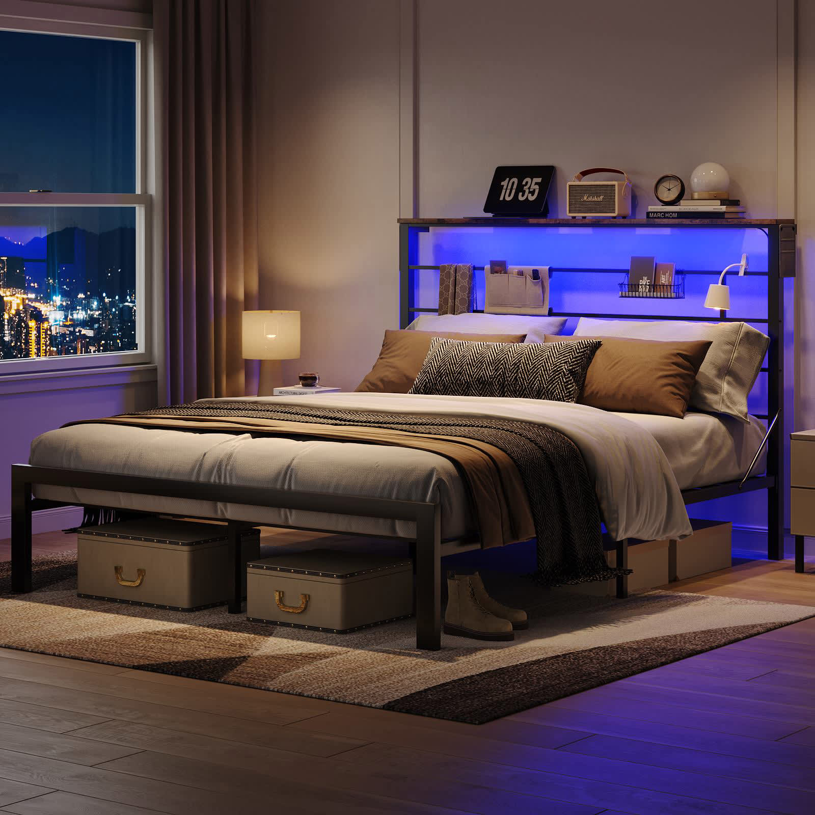 Bestier LOW-B700837S-XZBK beds - View #3