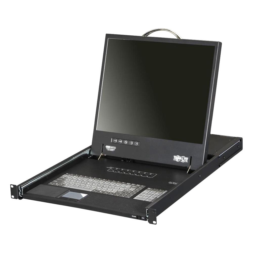 Interex By Tripp-Lite TCNCD383303 Tripp Lite TRL-B040-008-19 19 in. NetController 8-Port 1U Rack-Mount Console KVM Switch with LCD