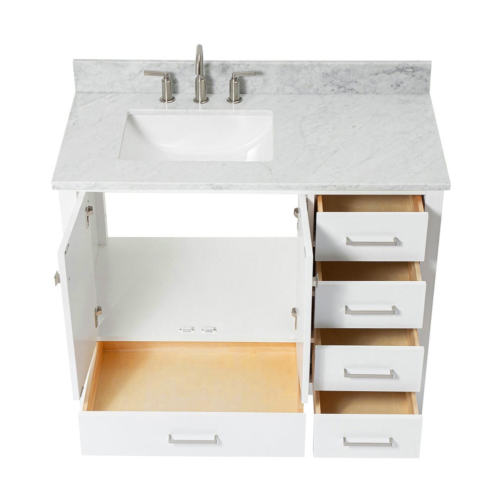 ARIEL A043SLCW2RVOWHT Bath-Vanity-Combo - View #6