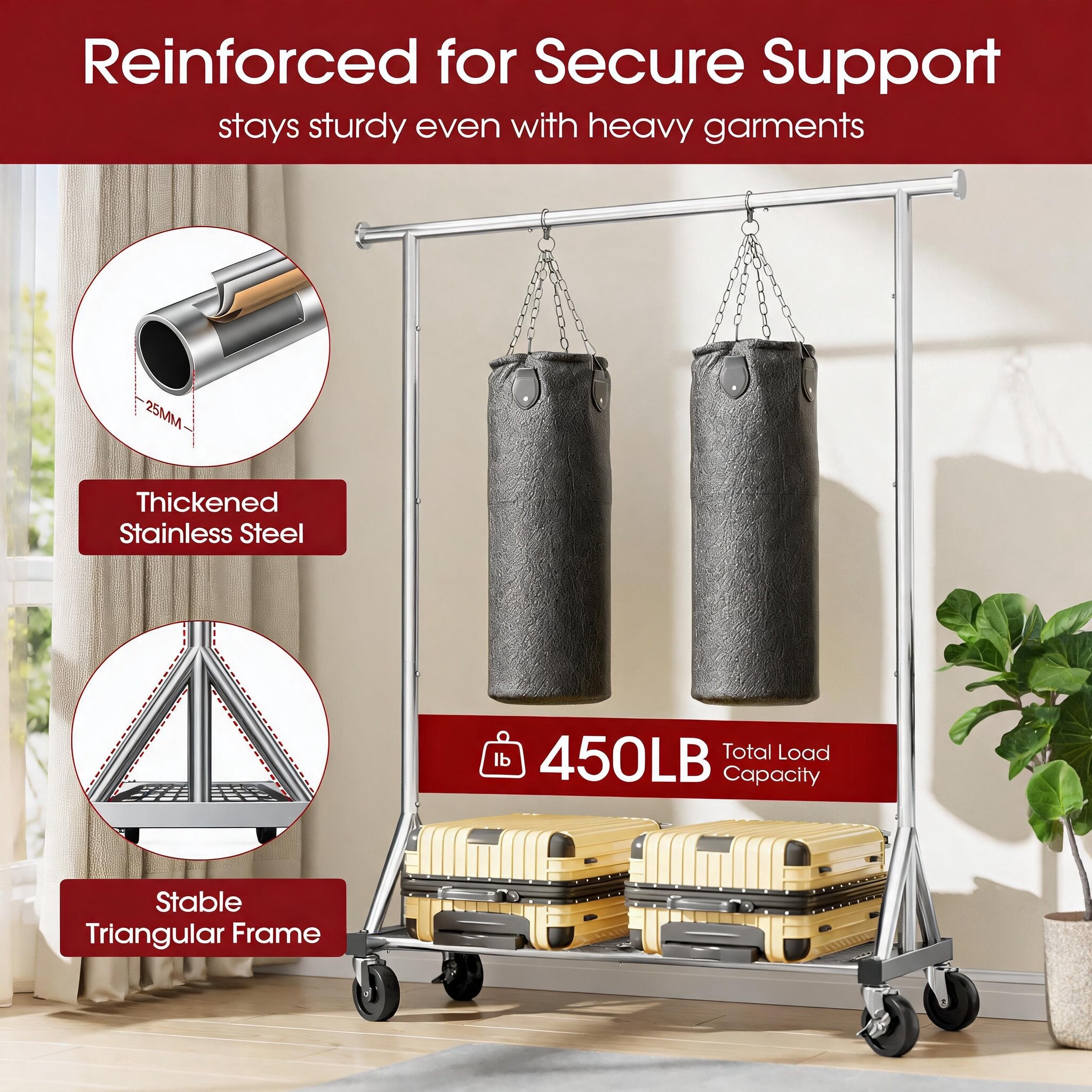 Sakugi SKH0YJ021-SI-ML5-LOW Garment-Racks - View #4