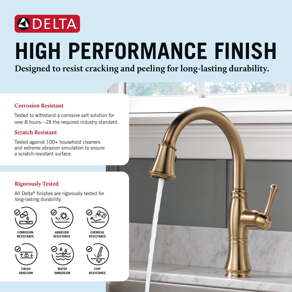 Delta 9197-CZ-PR-DST Kitchen-Faucets - View #3