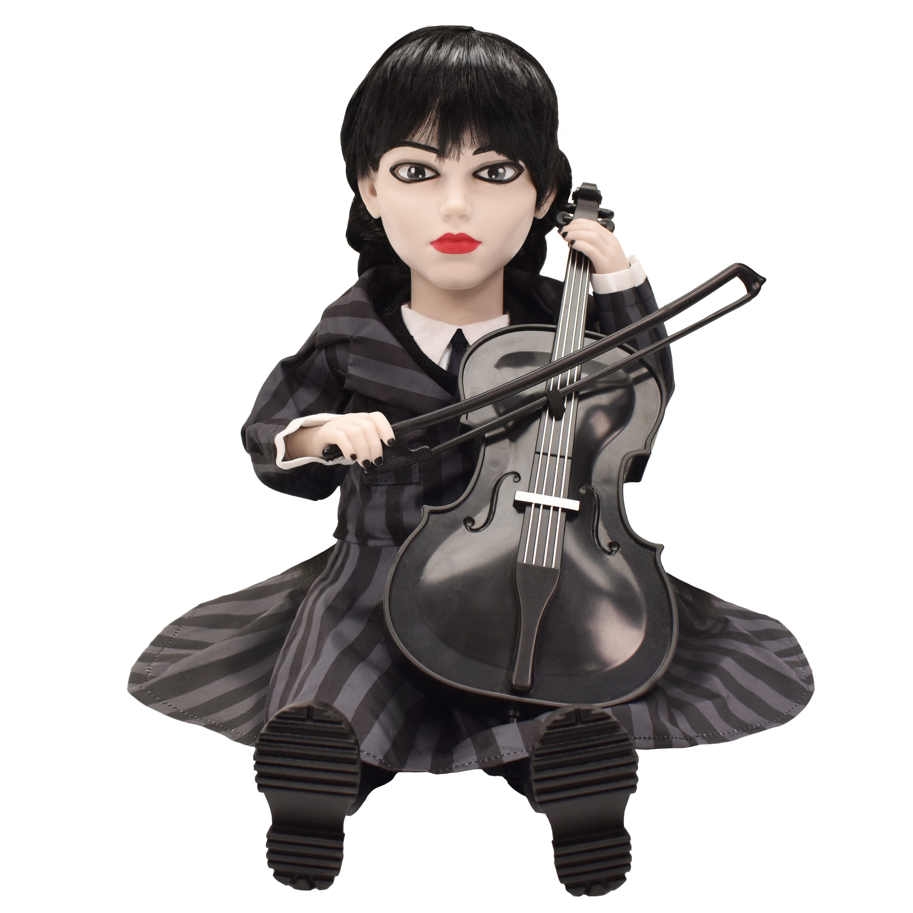 Wednesday 61120 13-in Tabletop Talking MGM Addams Doll Figurine