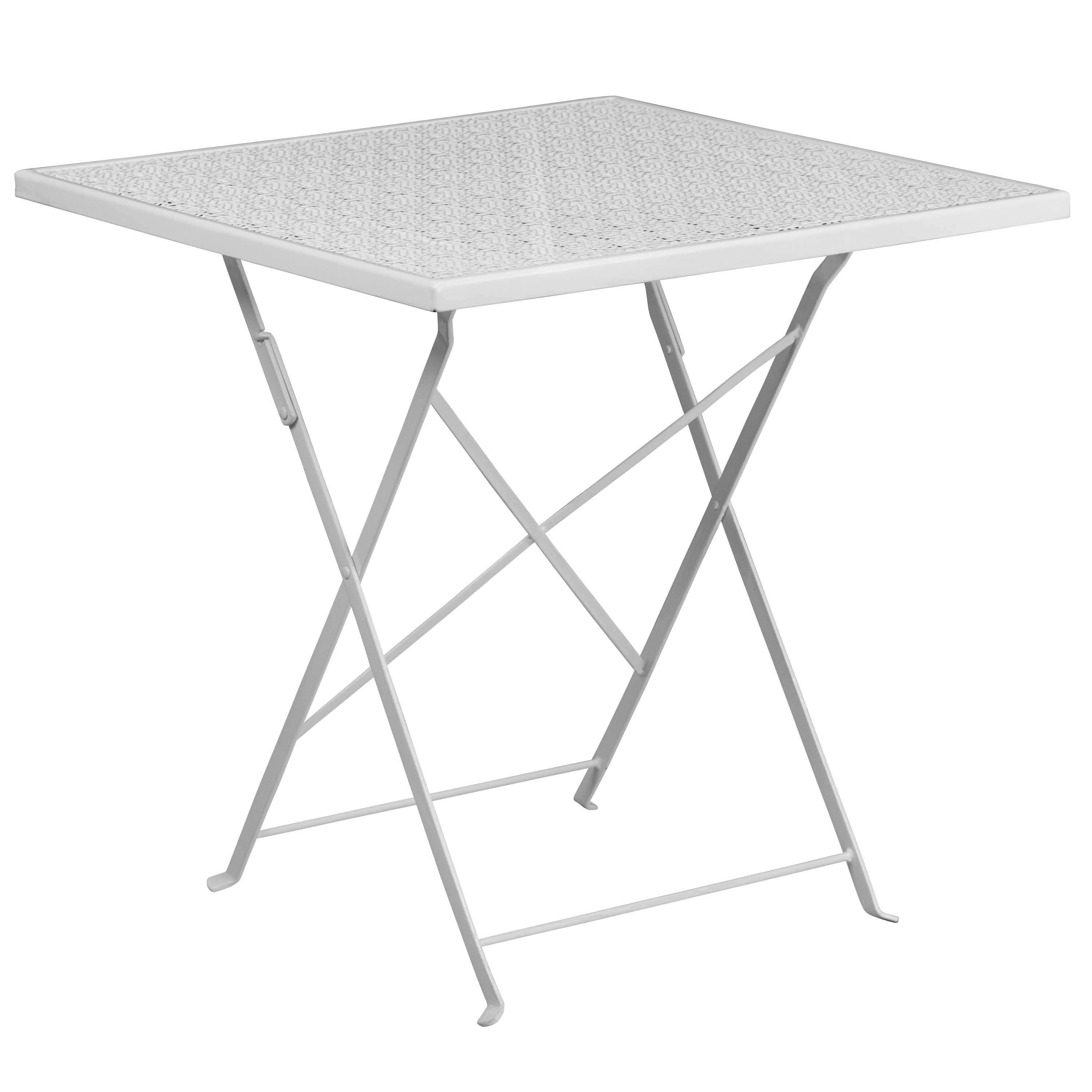 Flash Furniture 889142057307 Oia Square Outdoor Dining 28-in W x 28-in L