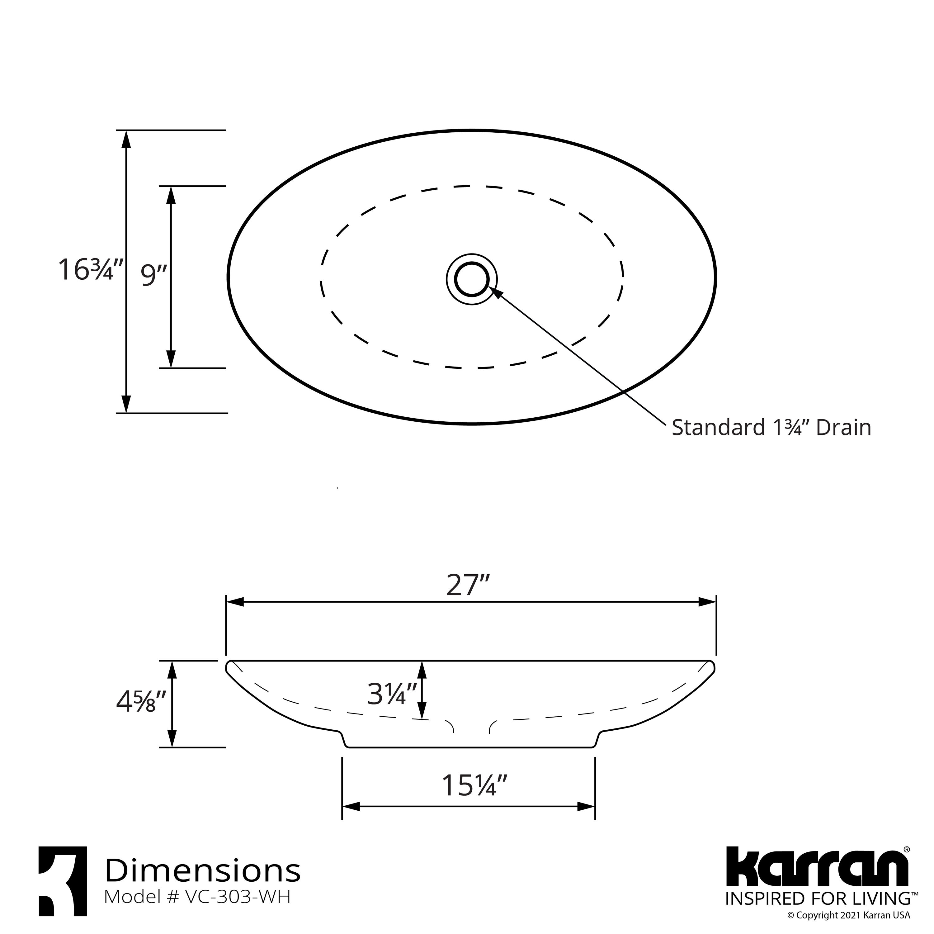 Karran VC-303-WH Bath-Sink - View #4