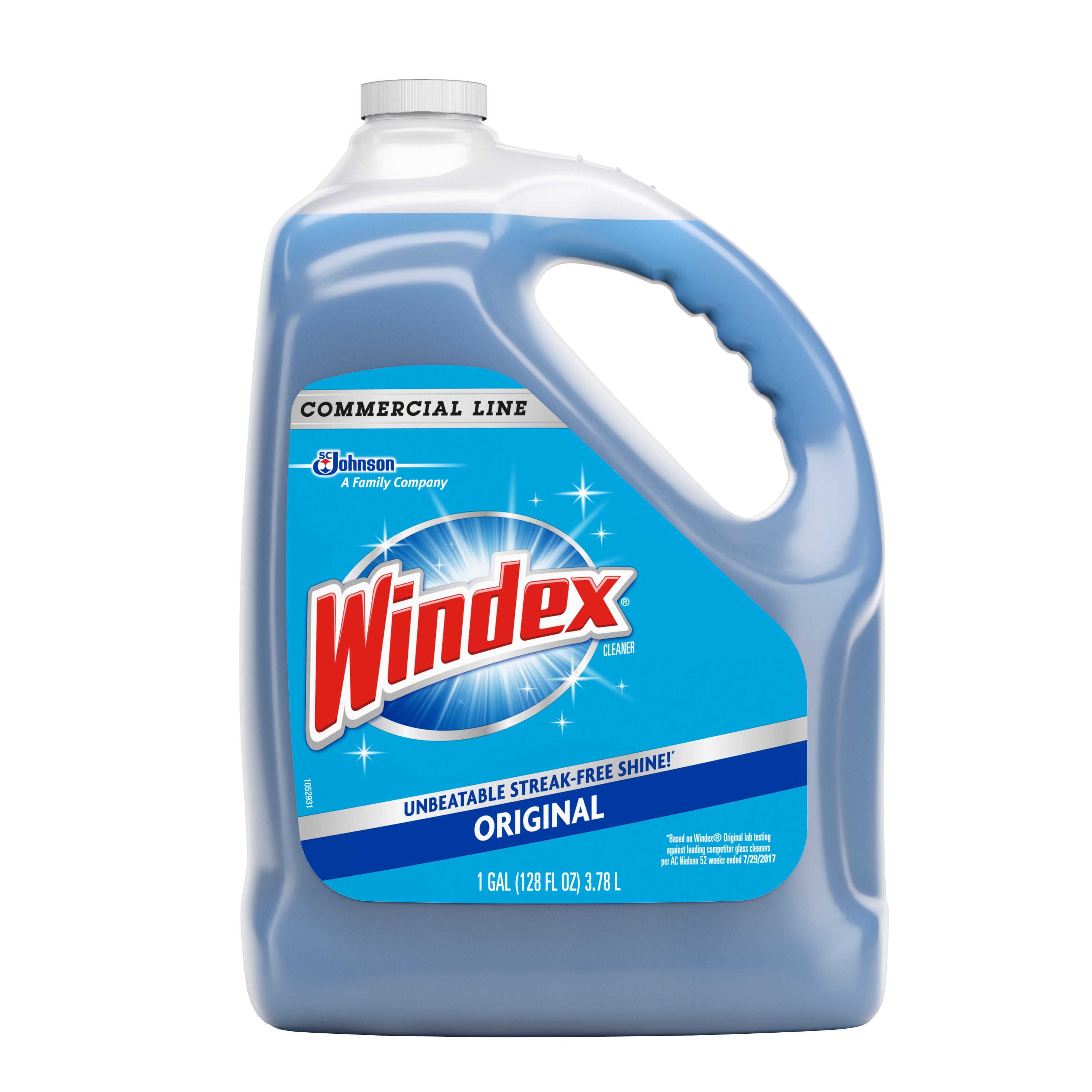 Windex Glass and Window Cleaner Spray Bottle, Bottle Made from 100%  Recovered Coastal Plastic, Original Blue, 23 fl oz (Pack of 2)