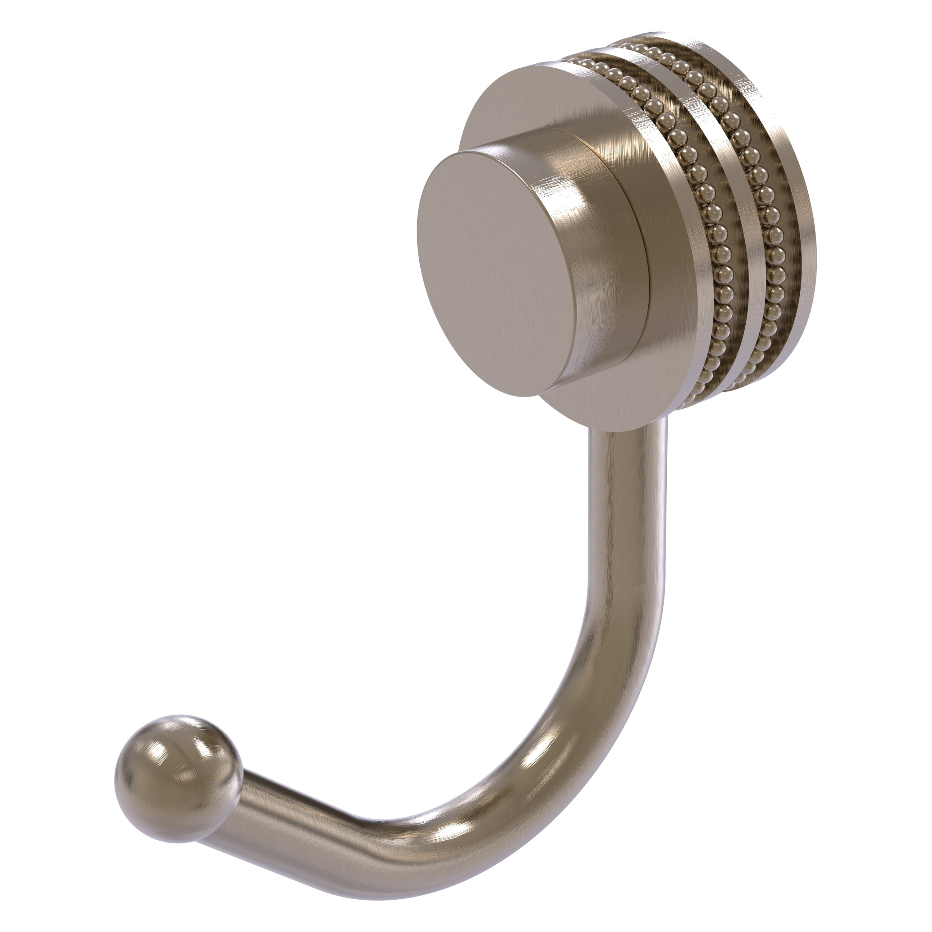 Allied Brass 420D-PEW Venus Antique Pewter Single -Hook Wall mount Towel Hook