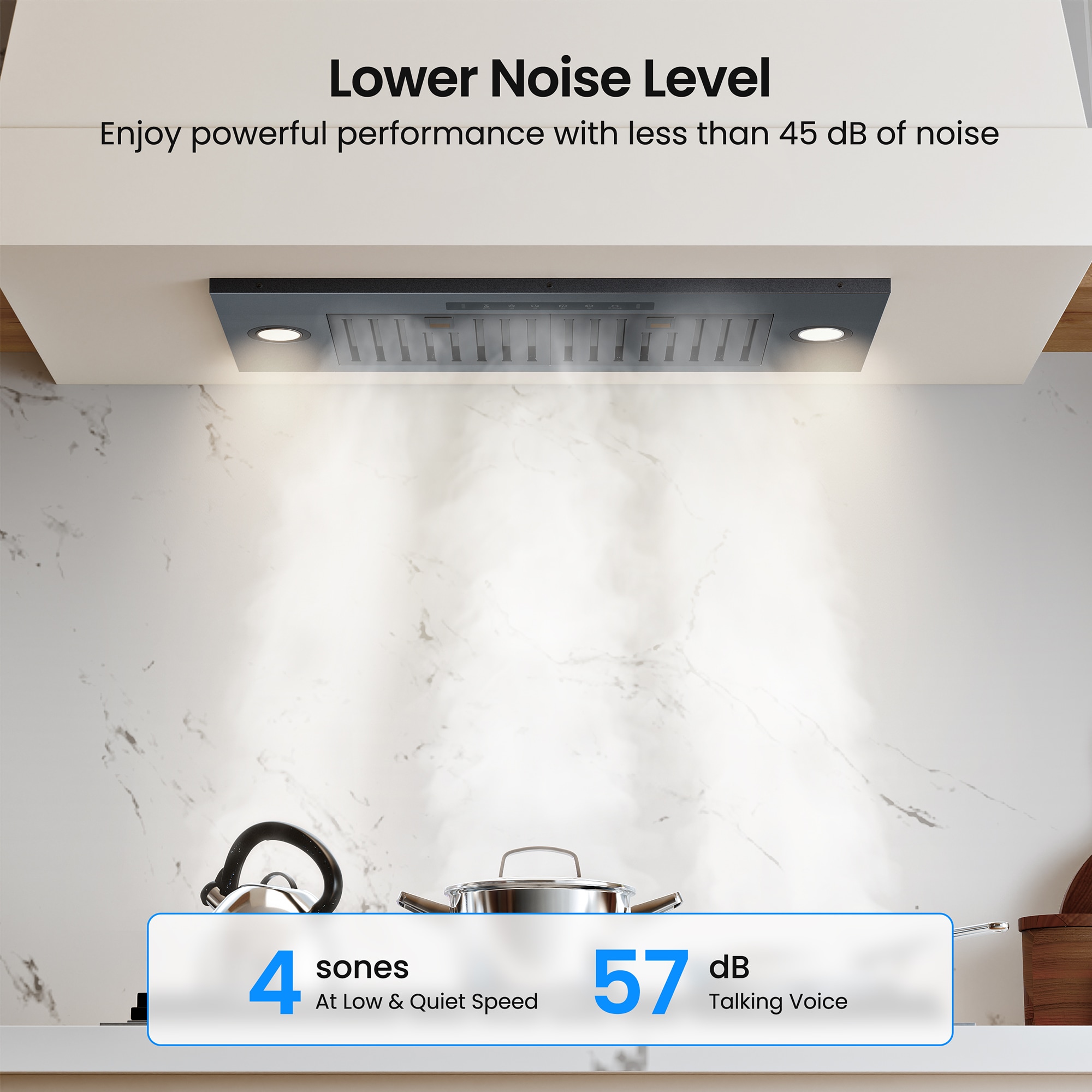 VIKIO B0130H Undercabinet-Range-Hoods - View #6