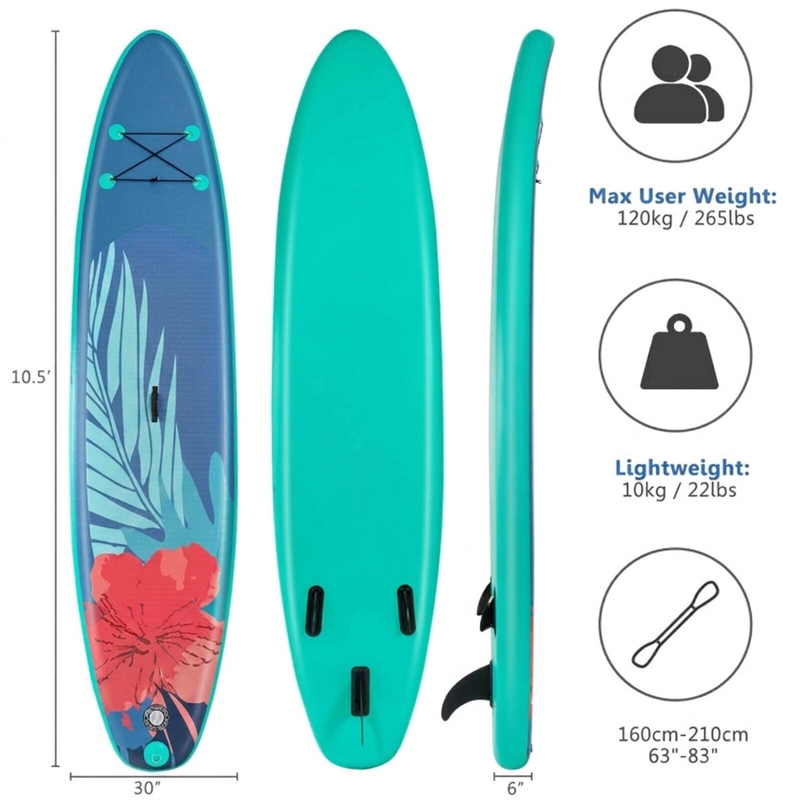 SUGIFT LW102SUGHY0392 Stand-Up-Paddle-Boards - View #3