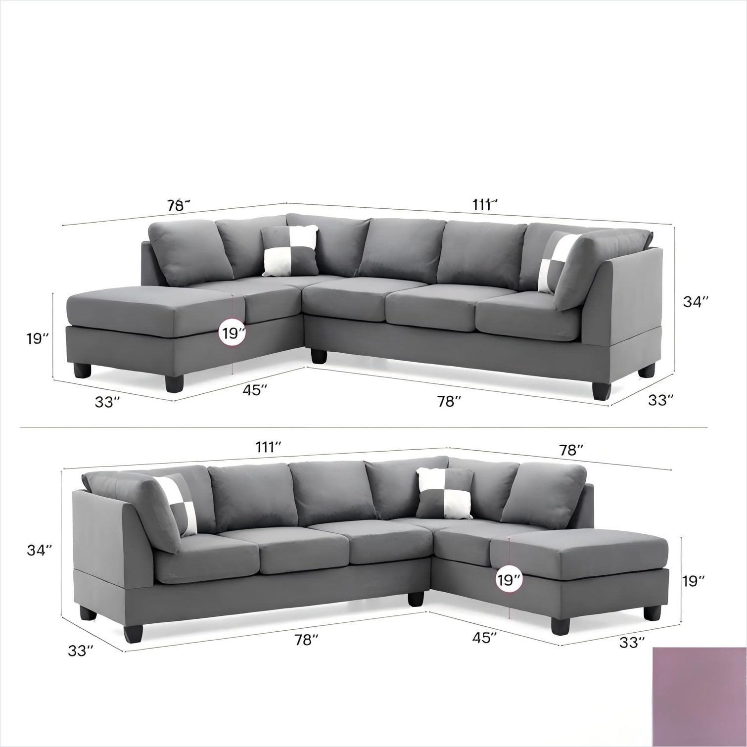 SunJet 6A8QW2NJUHHA Sofas-Loveseats - View #2