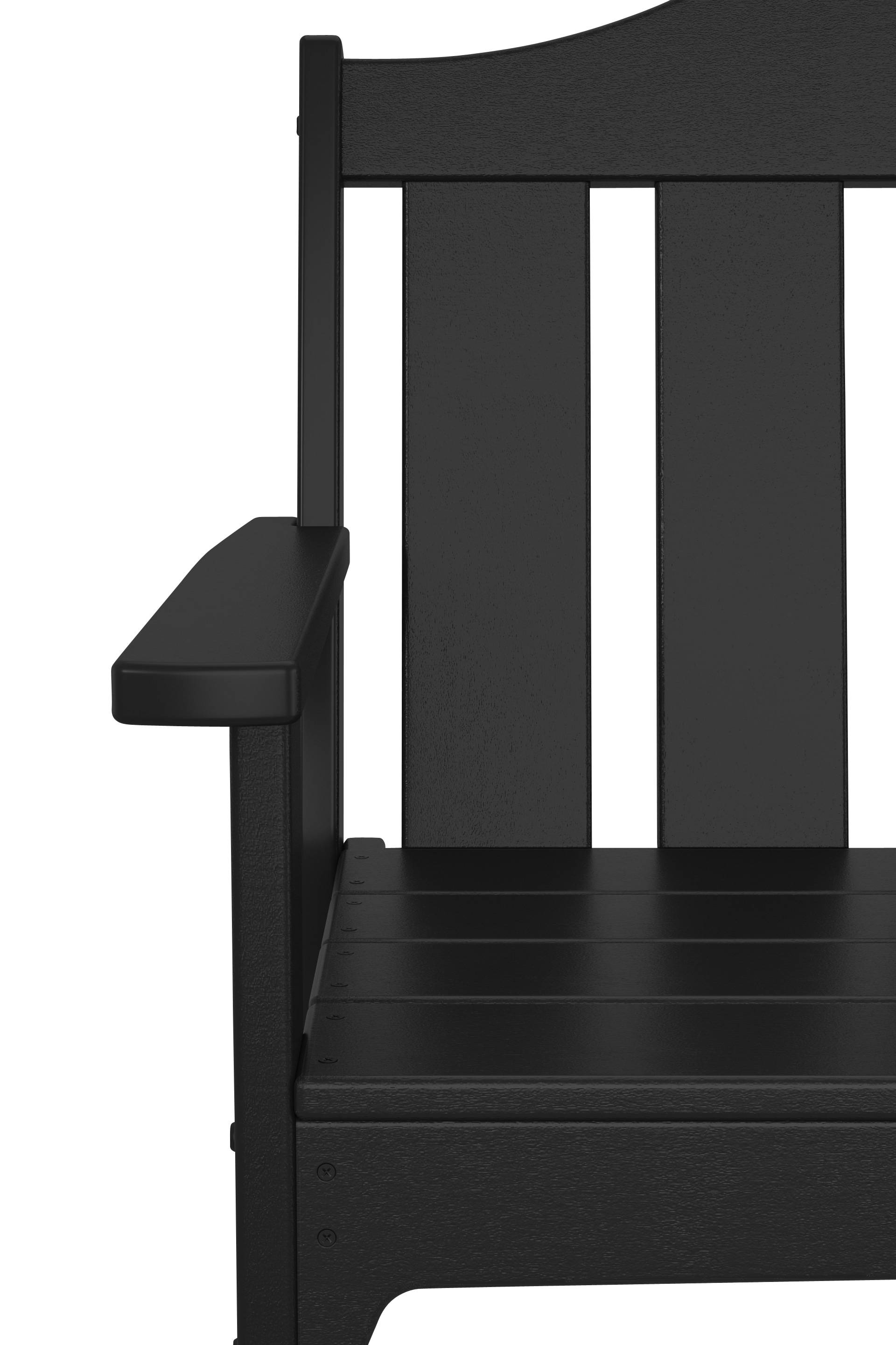 allen + roth by POLYWOOD ARBN48BL benches - View #5