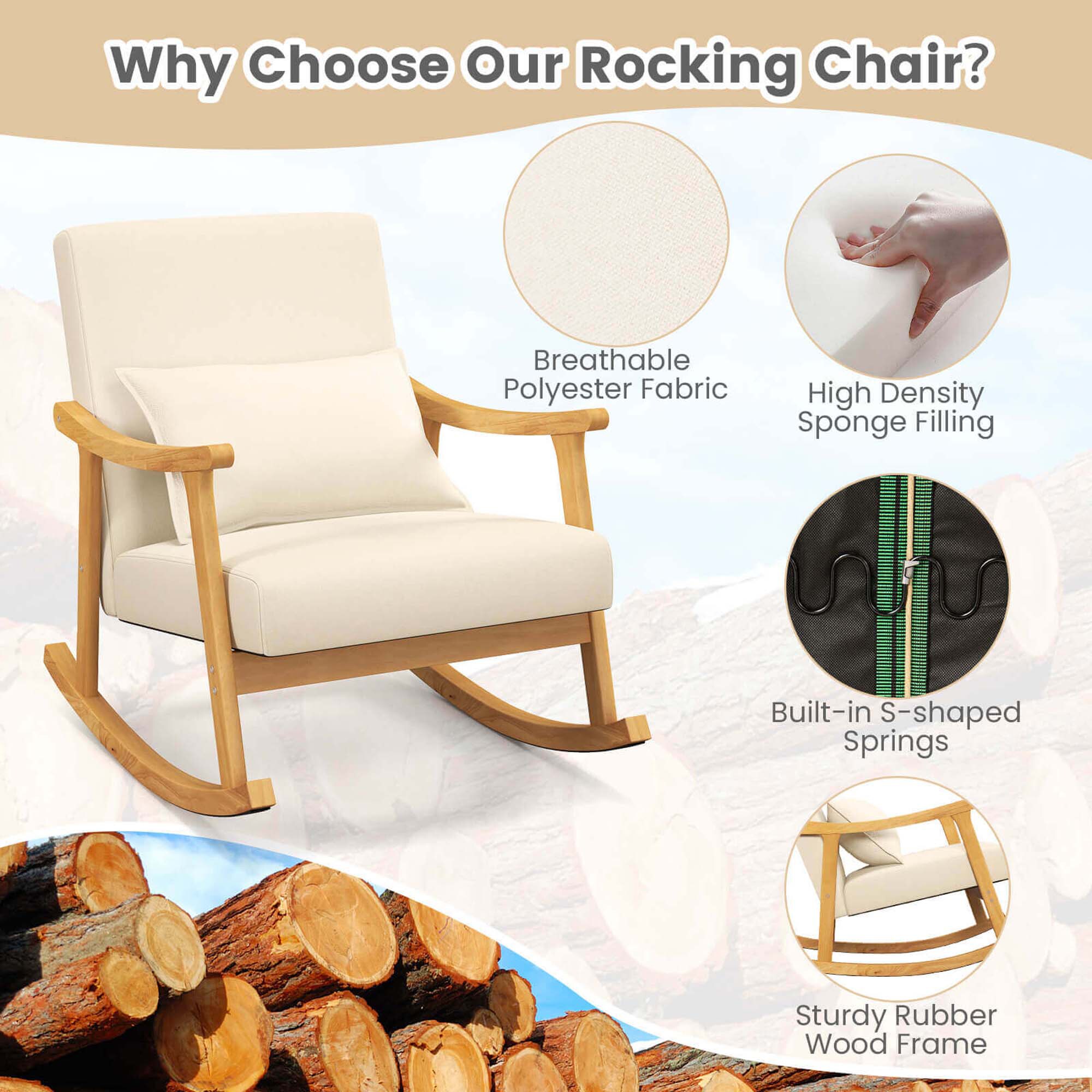 Costway HCST05057 chairs - View #3