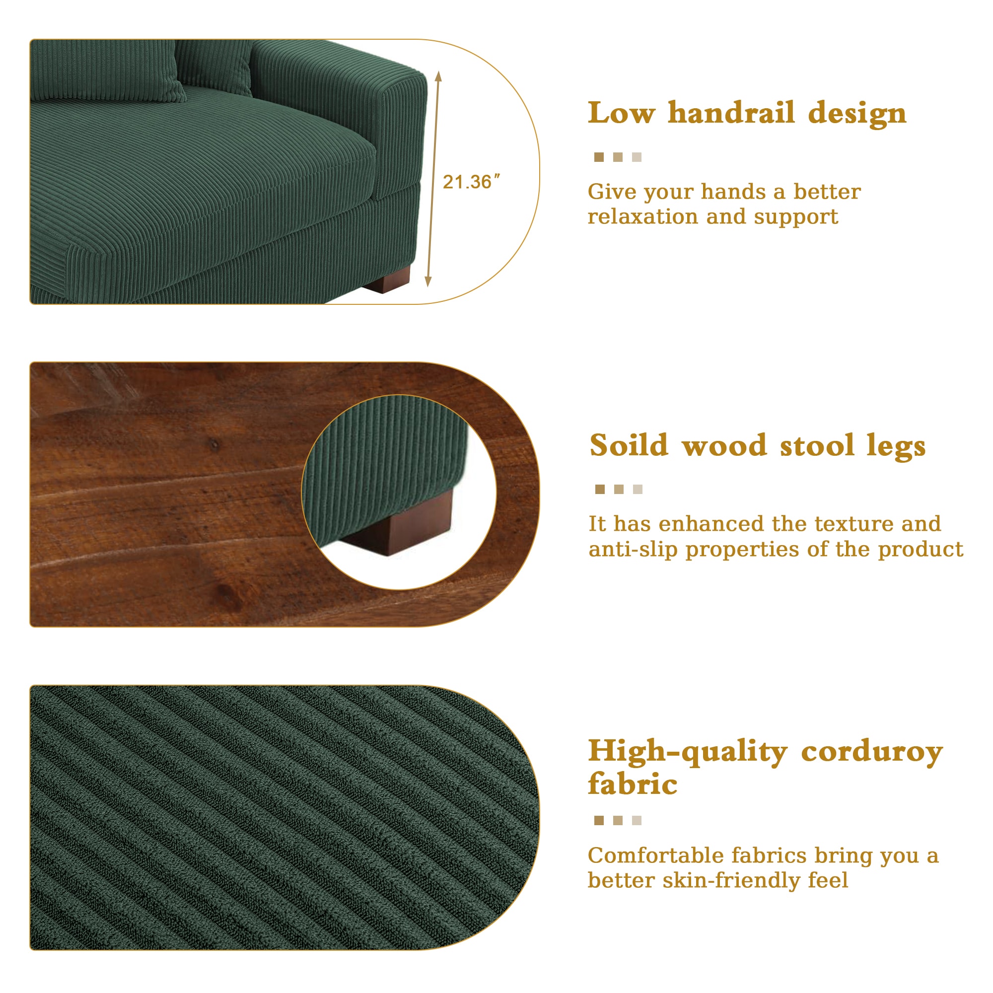Dreamsidea CS7-HG-CL-CR-M Sofas-Loveseats - View #8