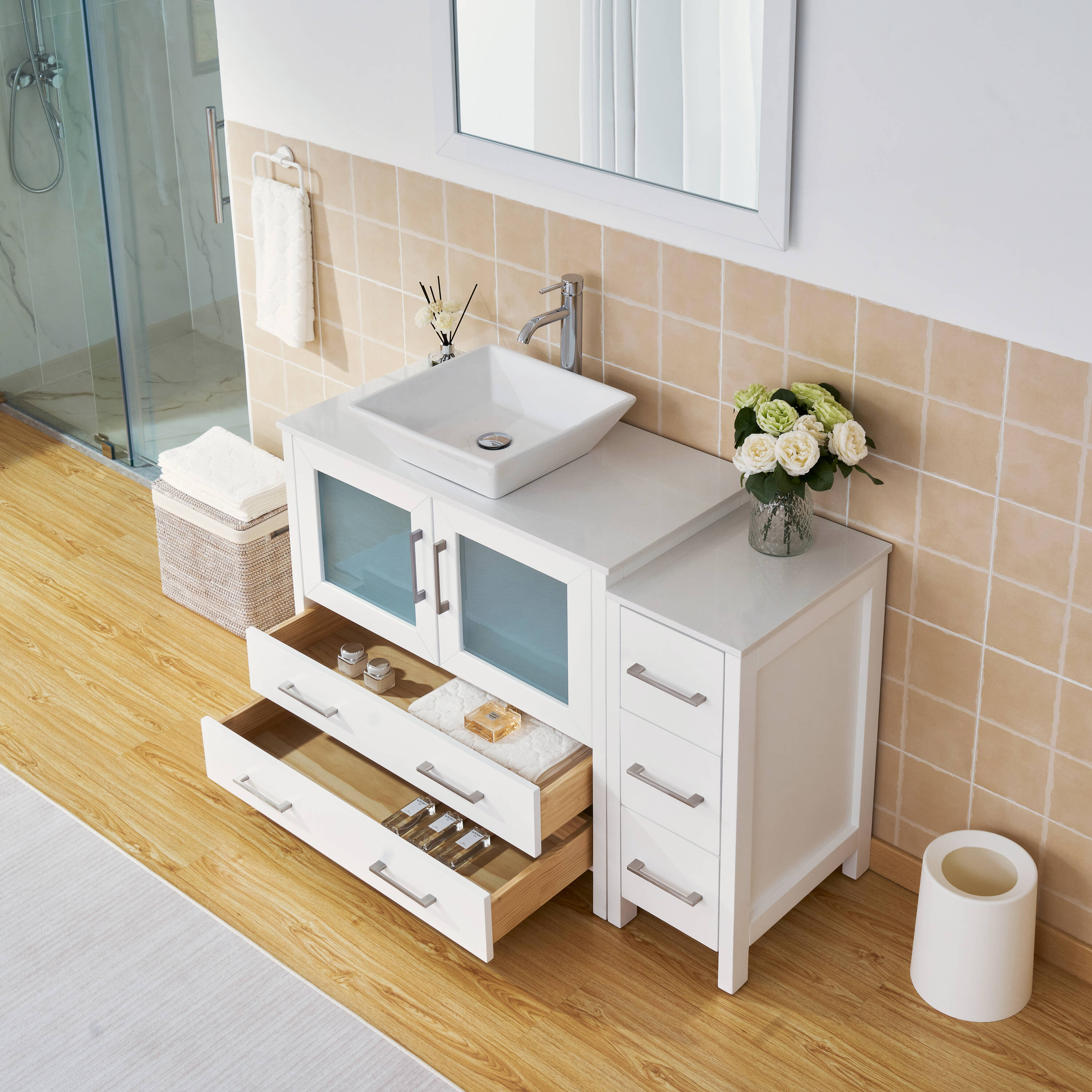 Vanity Art VA3136-48W Bath-Vanity-Combo - View #10