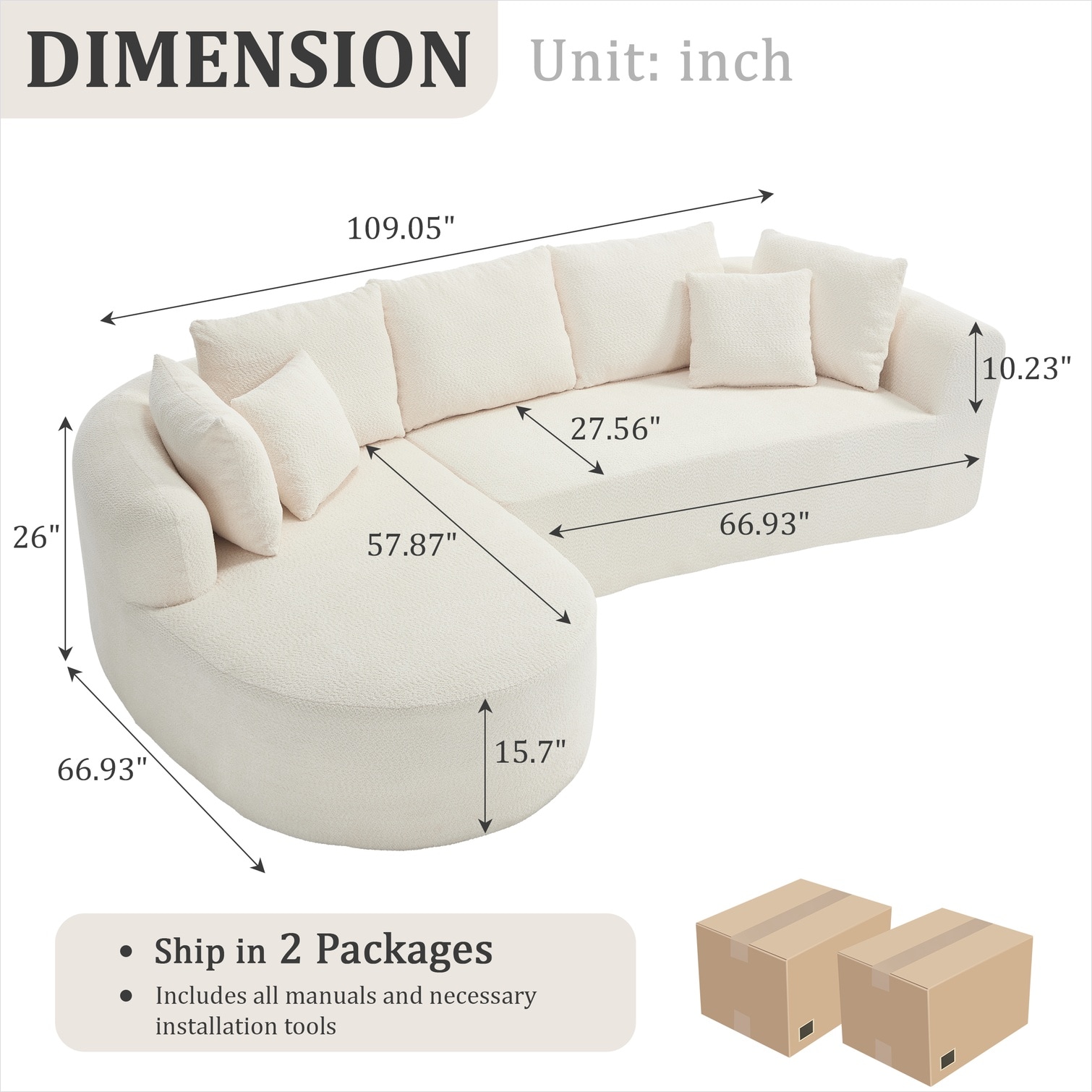 Naturefalls UXT04QNB10AL Sofas-Loveseats - View #5