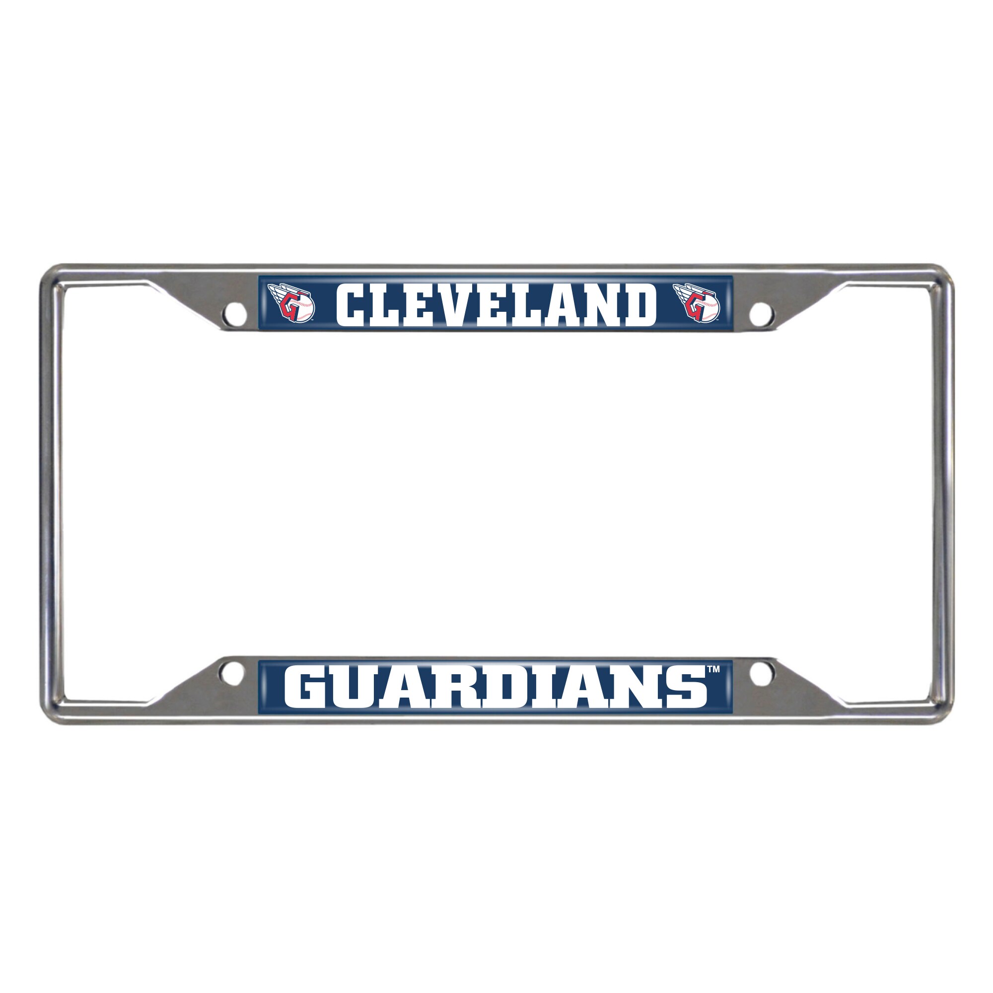 FANMATS 26564 Cleveland Guardians MLB License Plate Frame License plate frame