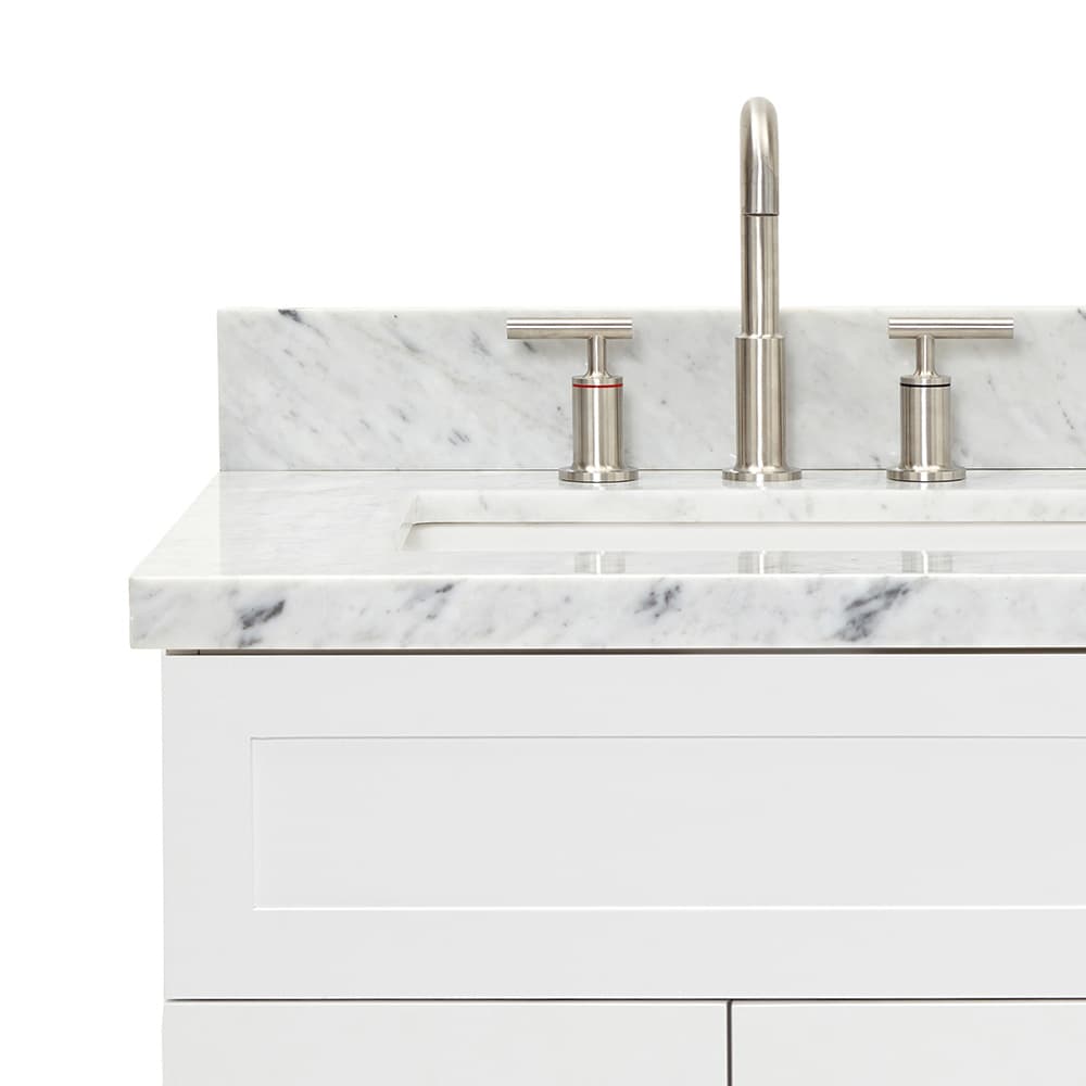 ARIEL F061DCWRVOWHT Bath-Vanity-Combo - View #9