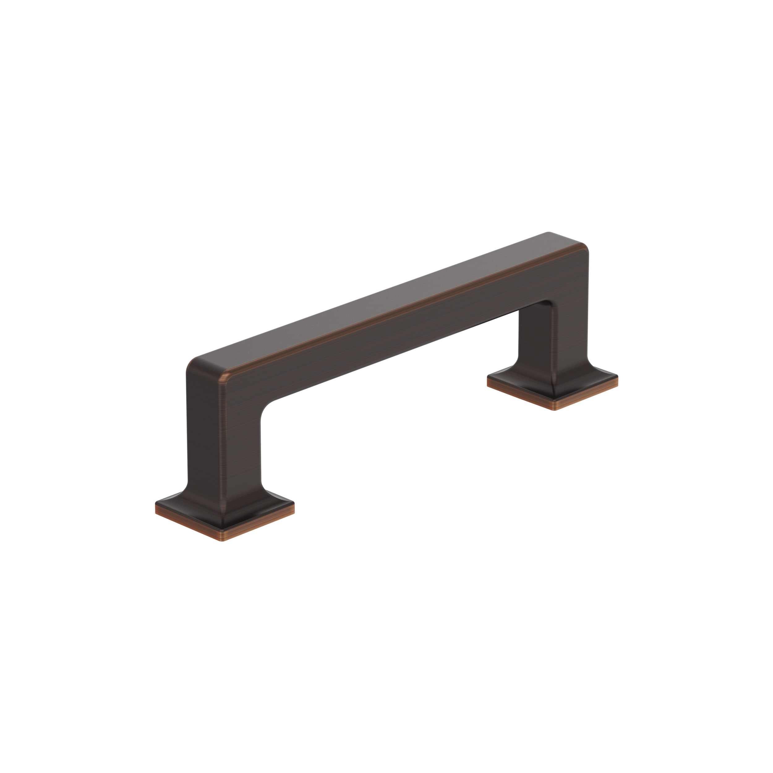Amerock BP37442ORB Lintel 3-3/4-in , 96mm Center to Center Oil-Rubbed Bronze Rectangular Bar Drawer Pulls