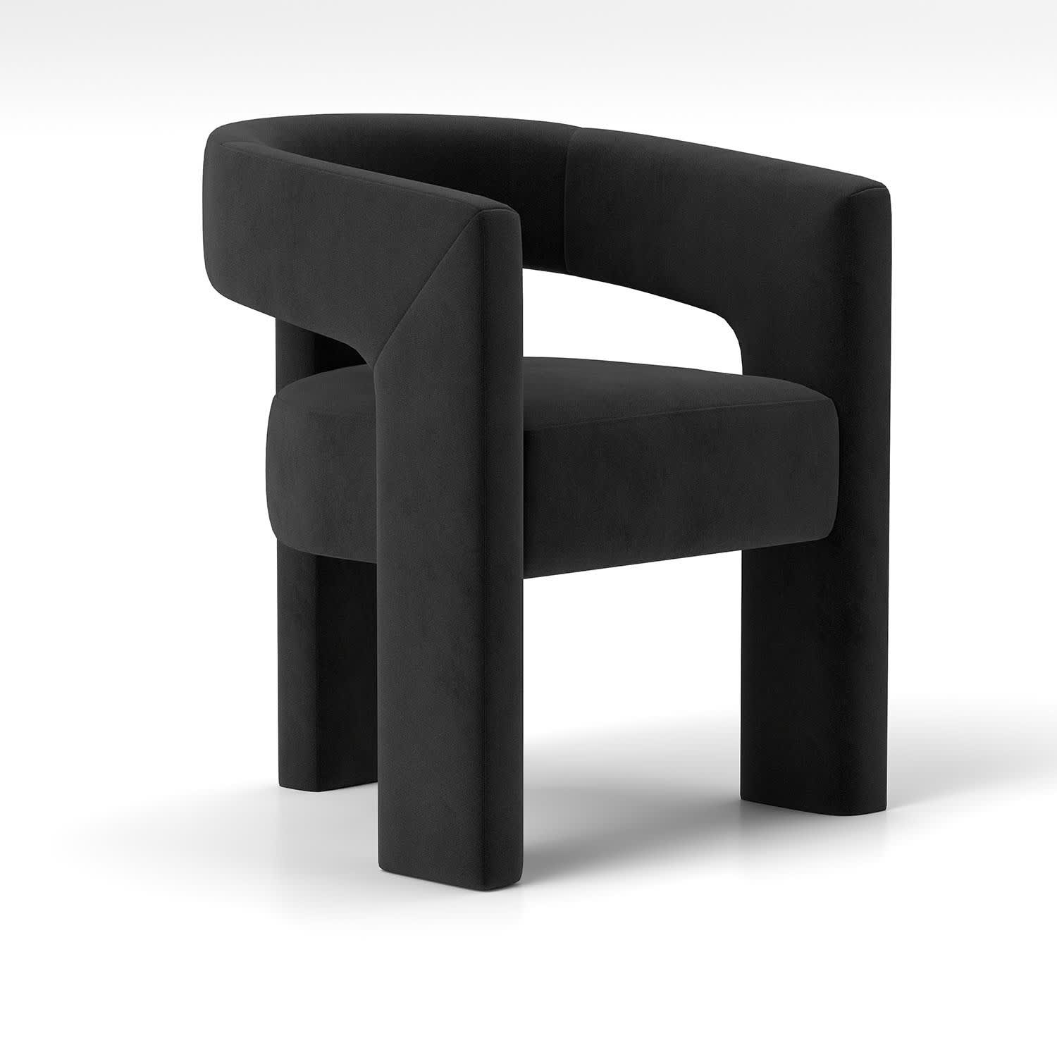 SEYNAR XY709-BLACK-S6 Dining-Chairs - View #3