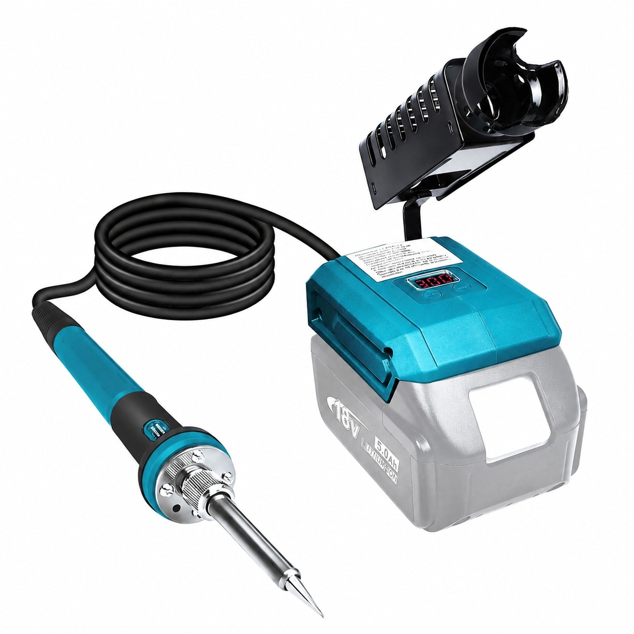 Aoibox  60W cord-free Soldering Iron Station for Makita 18V LXT Adjustable Temperature Portable Kit