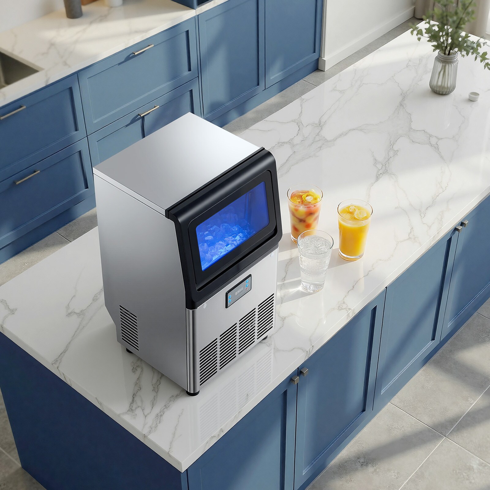 VEVOR KZJ720JKDHLS00001V1 Commercial-Ice-Makers - View #2
