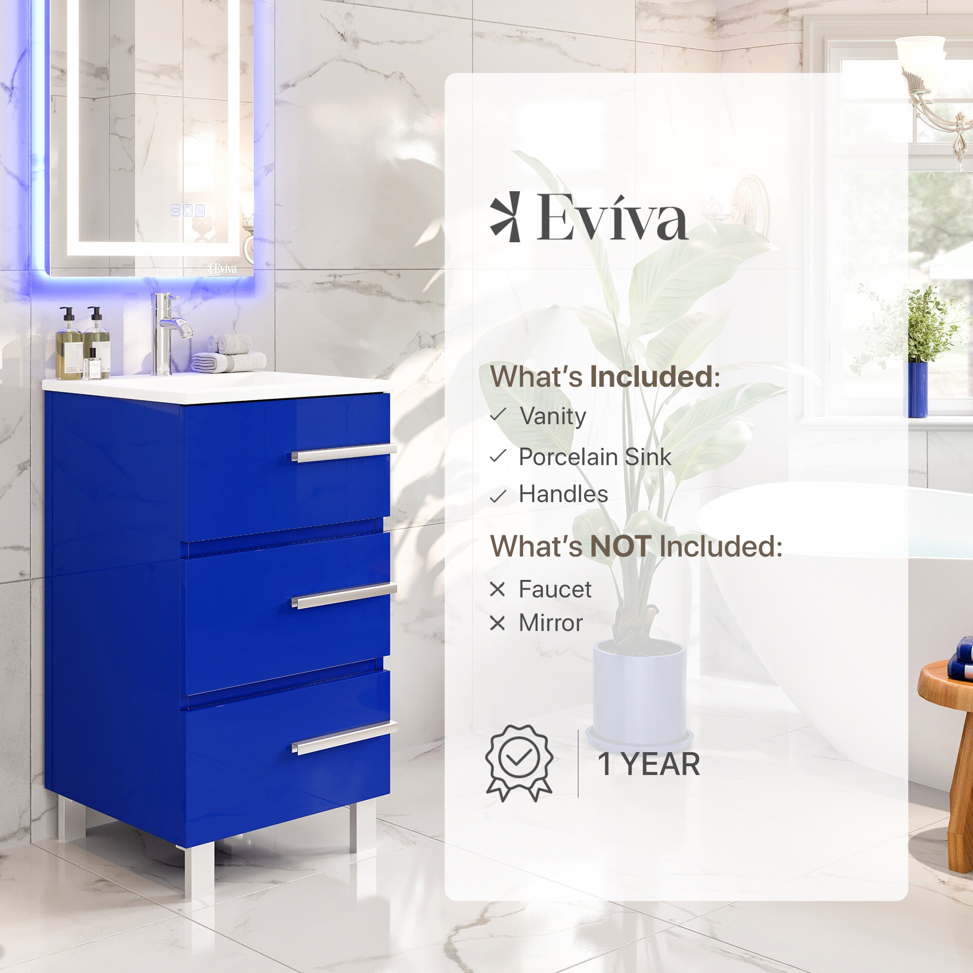 Eviva EVVN580-20BLU Bath-Vanity-Combo - View #7