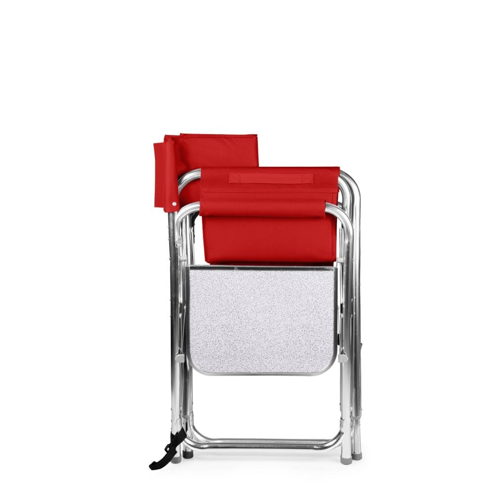 Picnic Time Louisville Cardinals Polyester Red Folding Director's Chair  (Adjustable) at