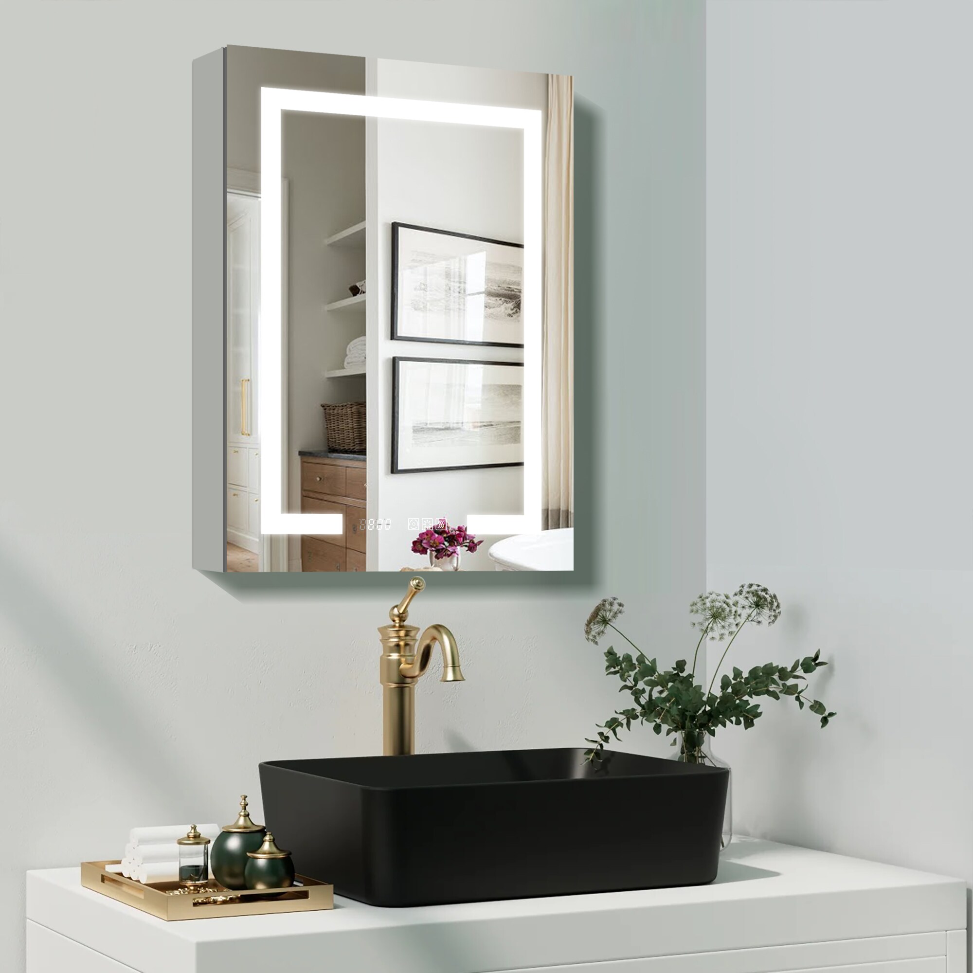 WELLFOR EX-4MC2432R Bathroom-Medicine-Cabinets - View #9